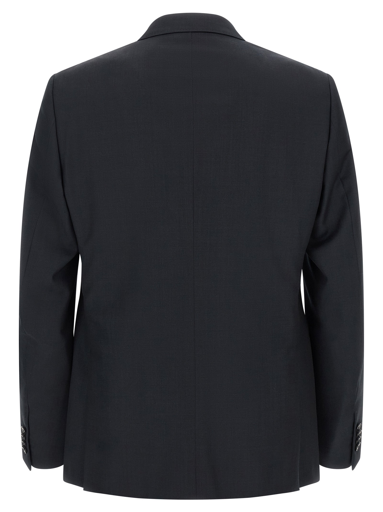 ZEGNA Blauer Wollanzug Zweiteiler