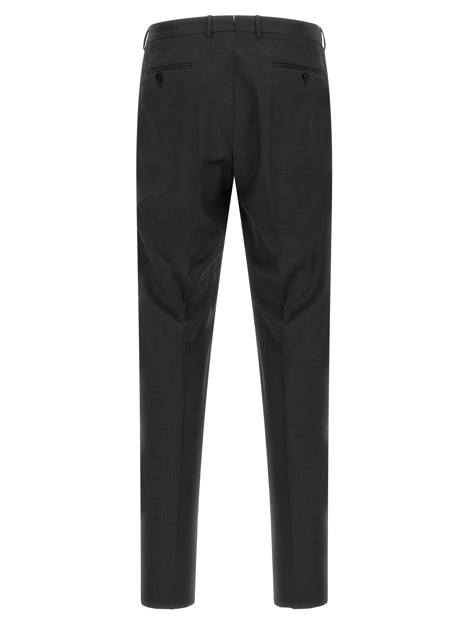 ZEGNA Grauer Woll-Zweiteiler