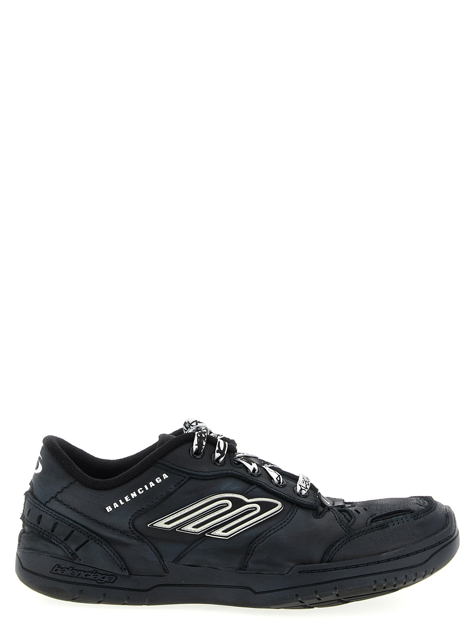 Balenciaga Schwarze Kalbsleder-Sneaker