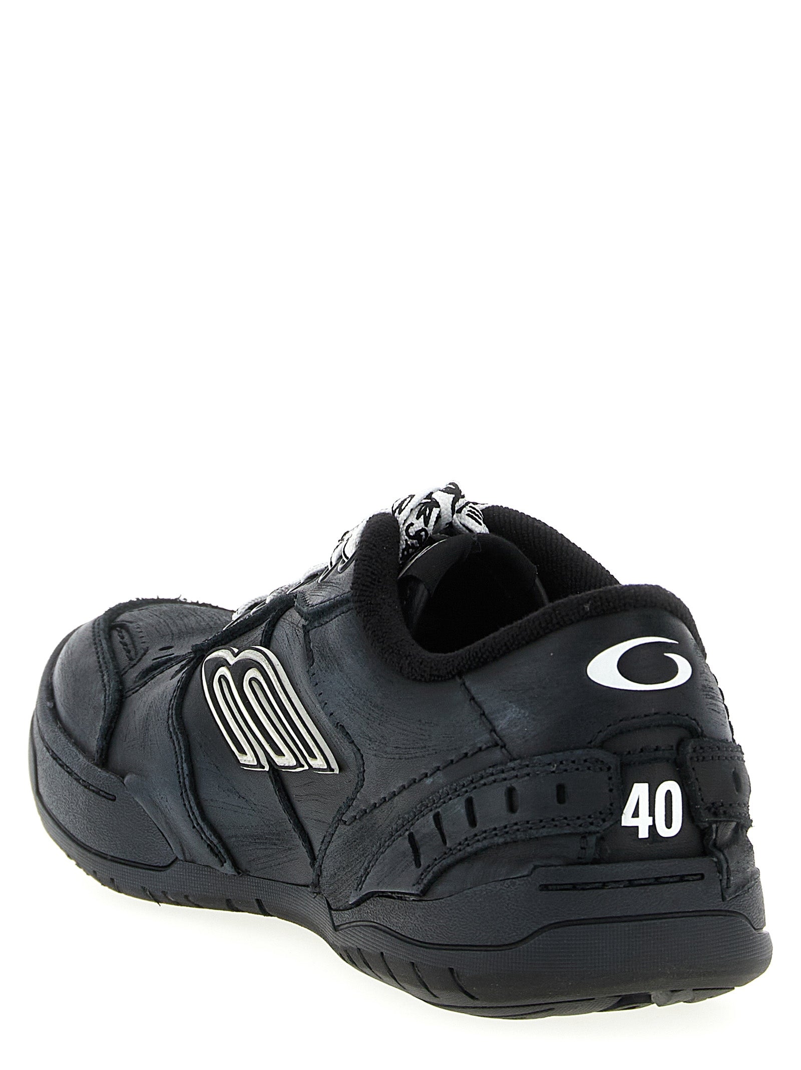 Balenciaga Schwarze Kalbsleder-Sneaker