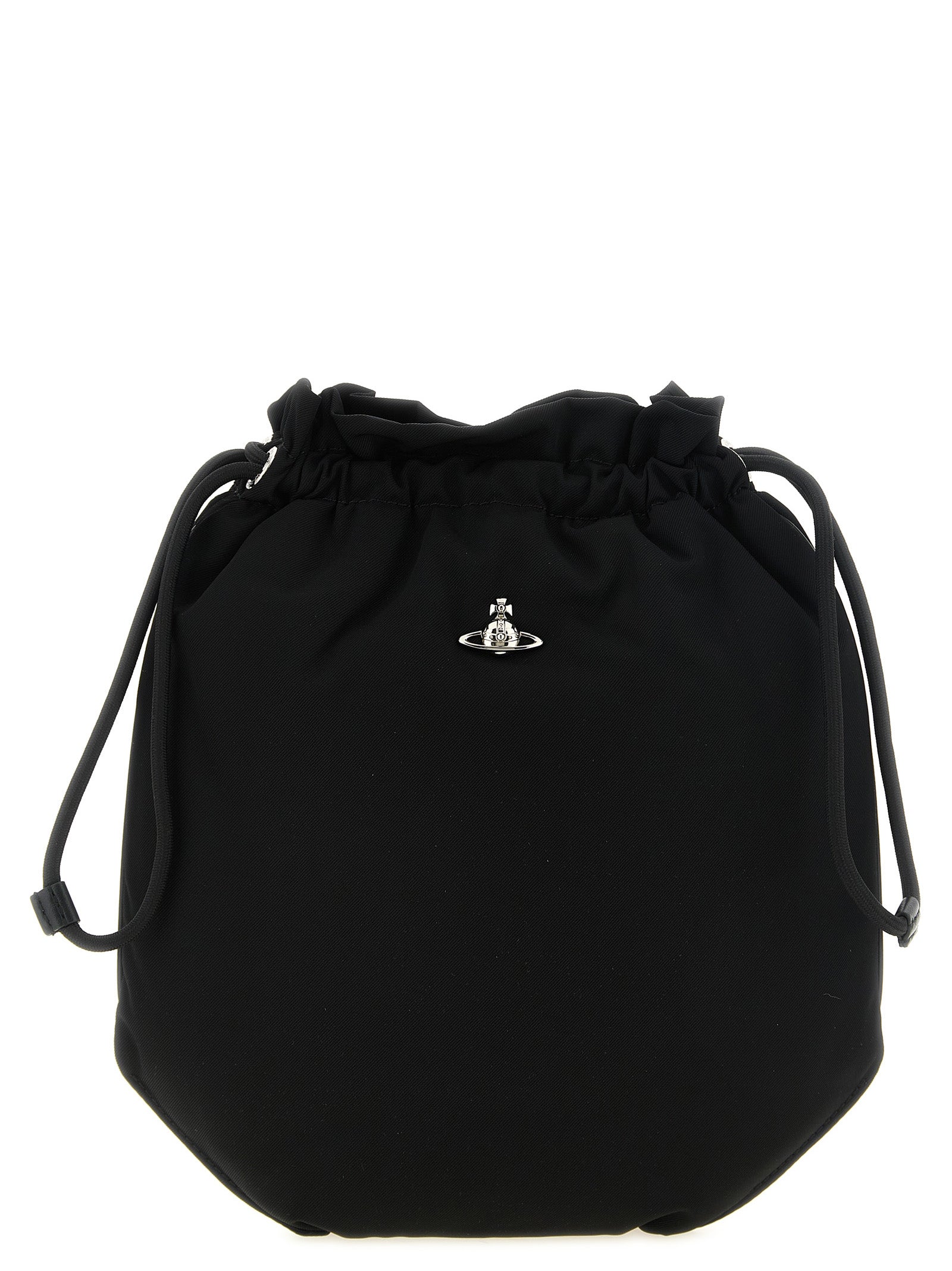 Vivienne Westwood Schwarze Clutch aus Polyester
