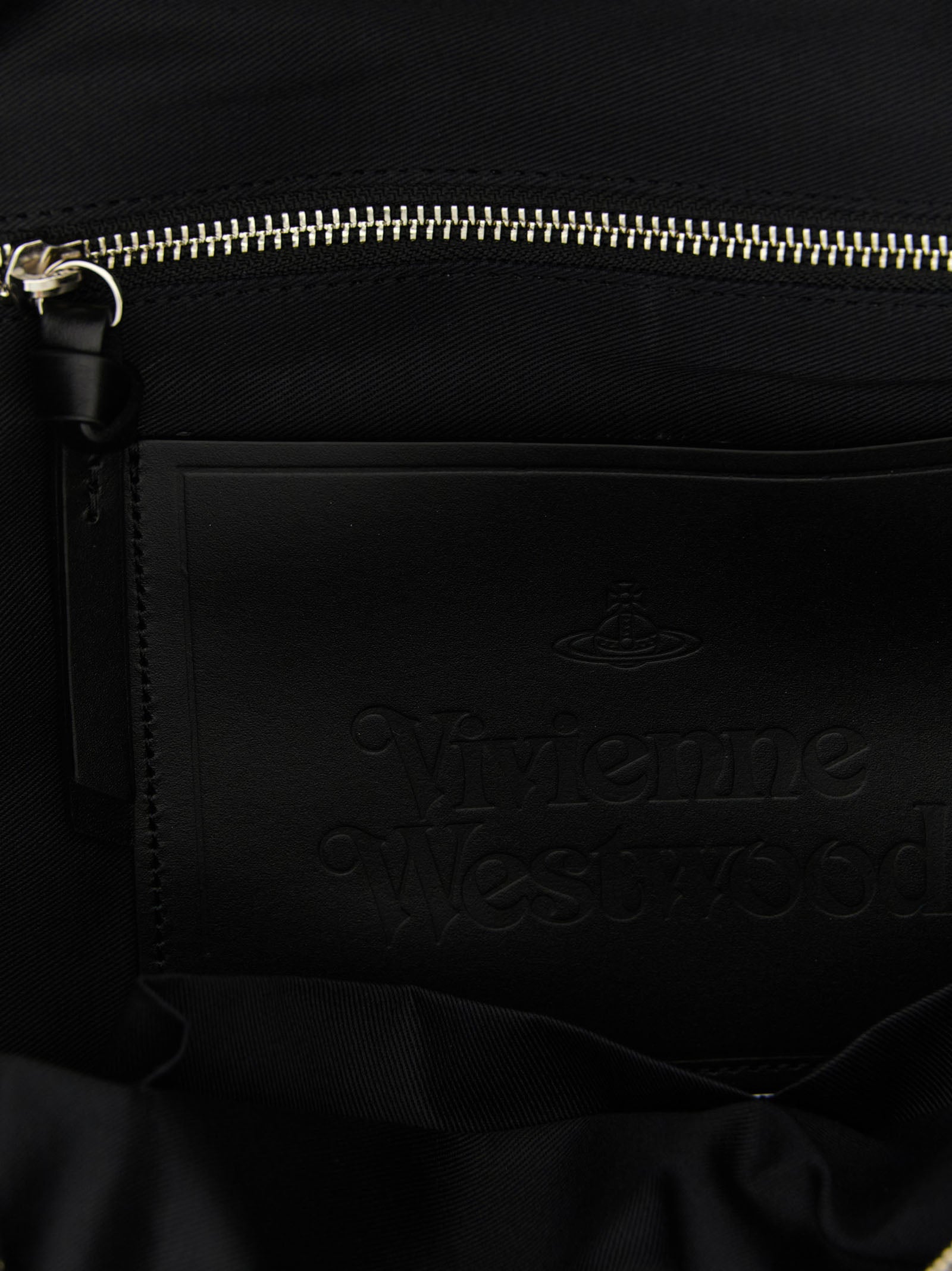 Vivienne Westwood Schwarzer Baumwoll-Rucksack