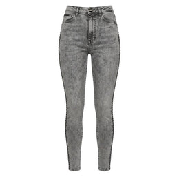 Philipp Plein Graue Baumwollhose für Damen