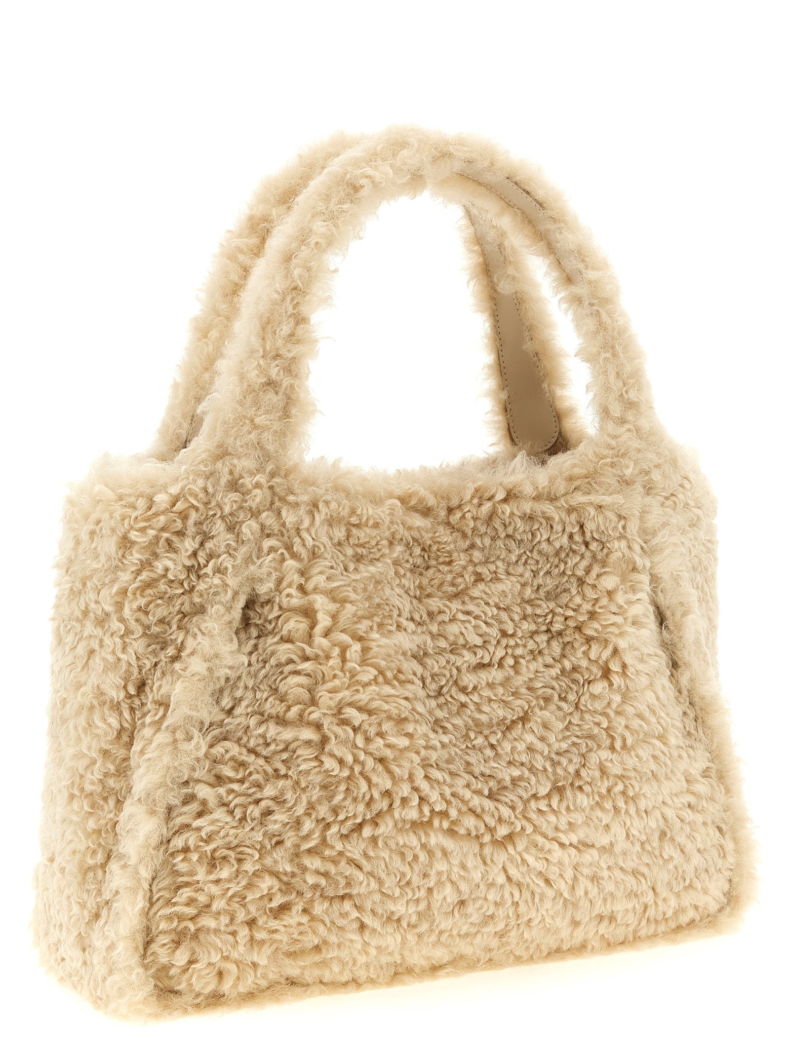 Stella McCartney Beige Polyester-Tragetasche