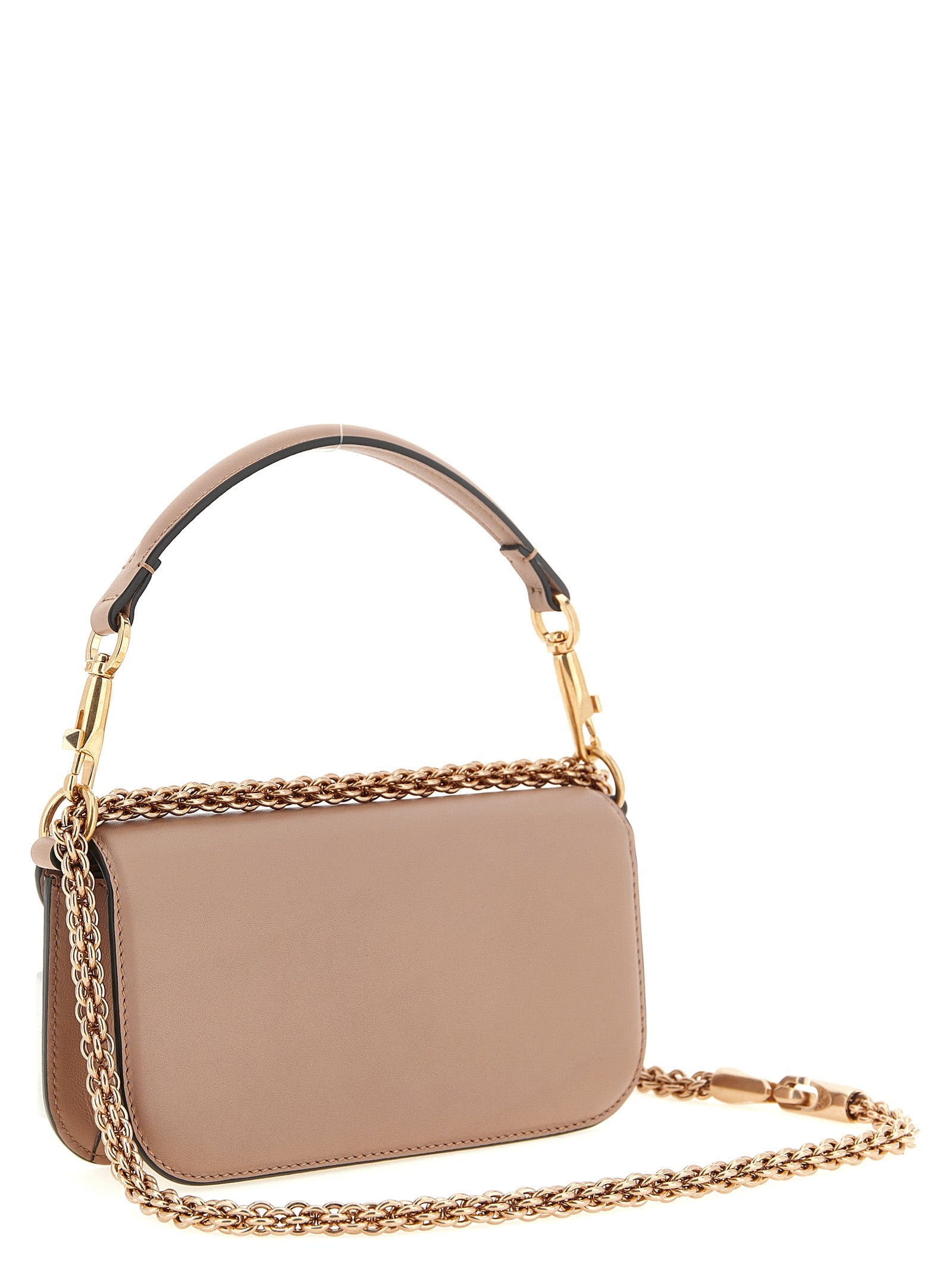 Valentino Garavani Schultertasche aus mehrfarbigem Kalbsleder