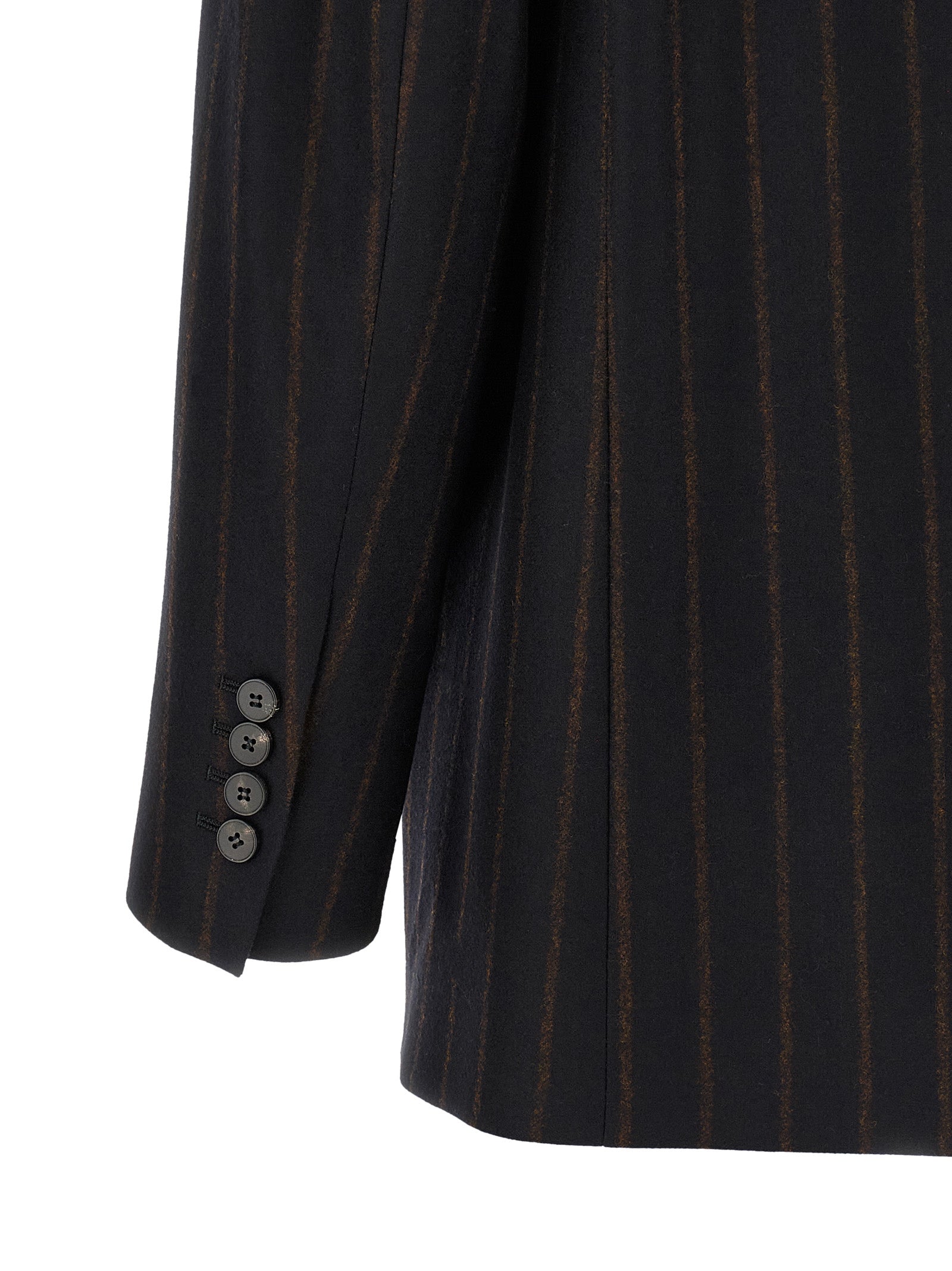 Alberto Biani Blauer Wollblazer