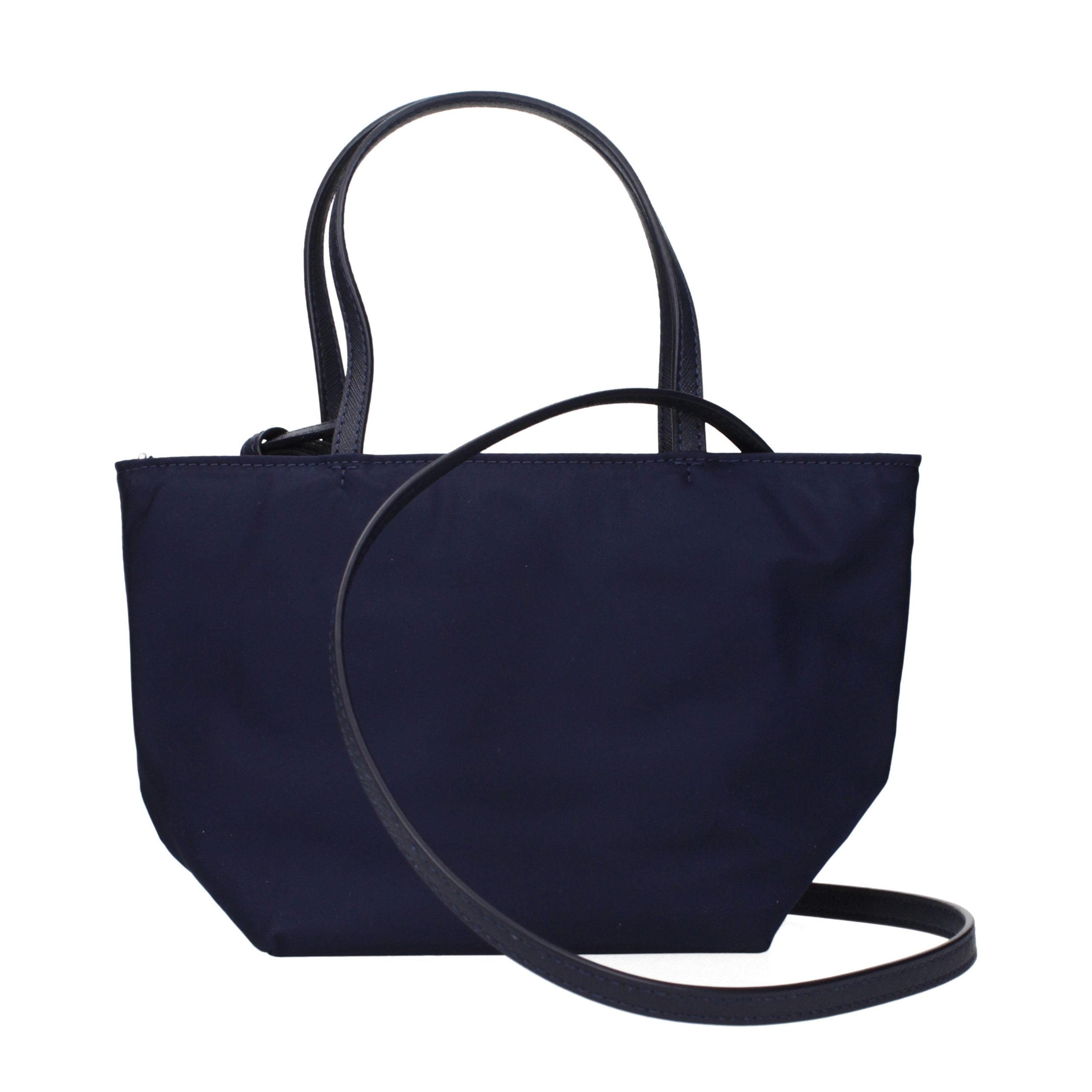 Tory Burch Blaue Nylon-Handtasche