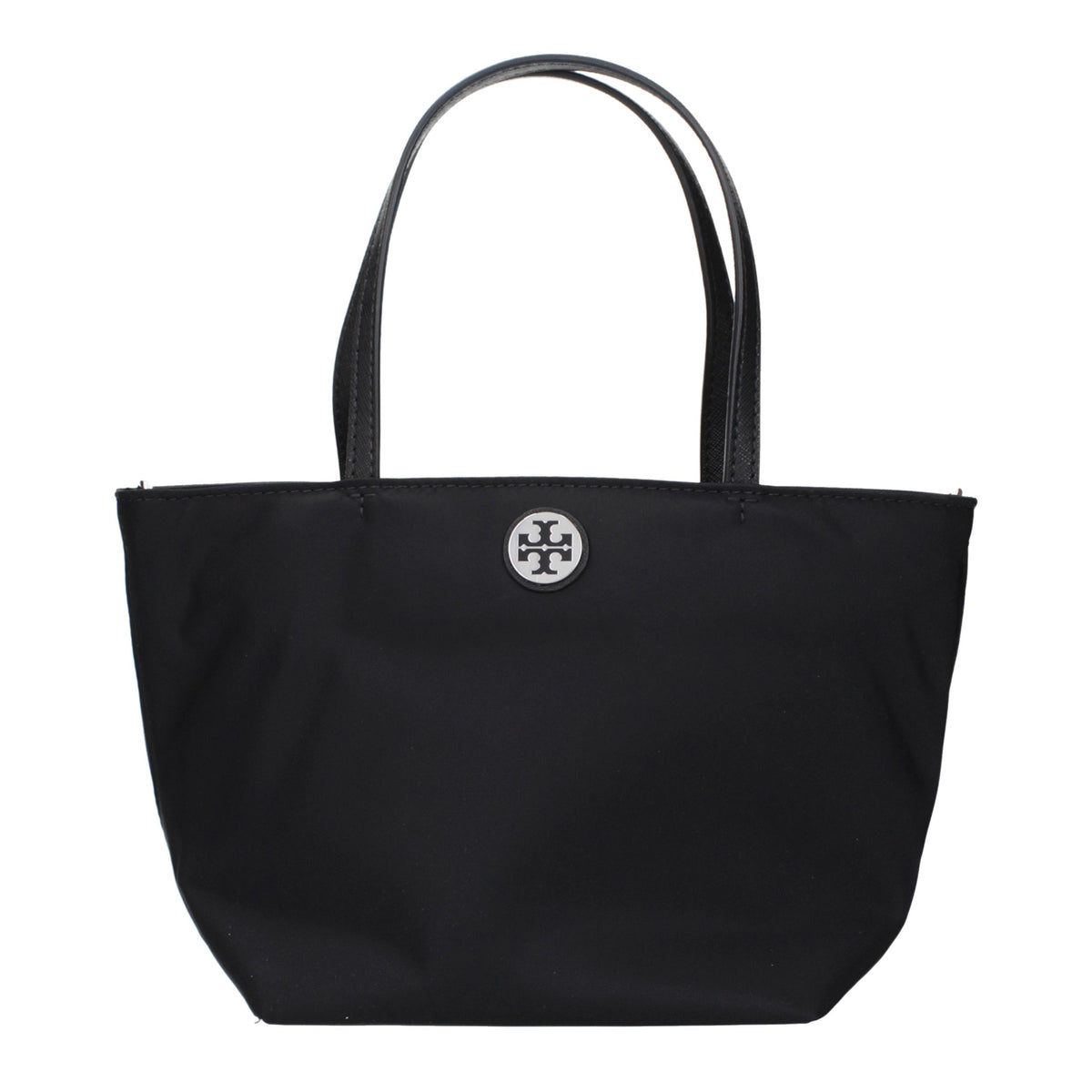 Tory Burch Schwarze Nylon-Handtasche