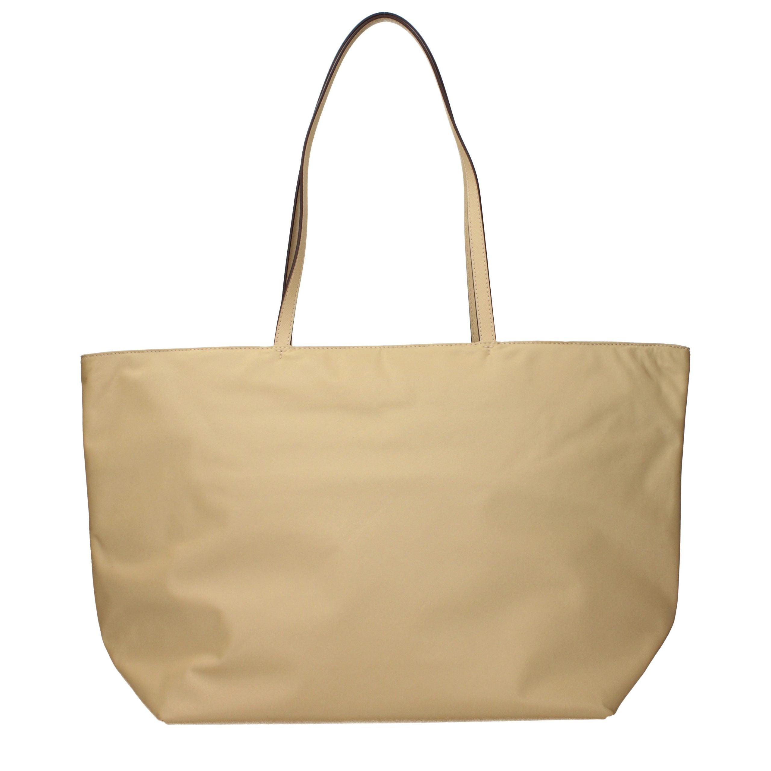 Tory Burch Beige Stoff-Schultertasche