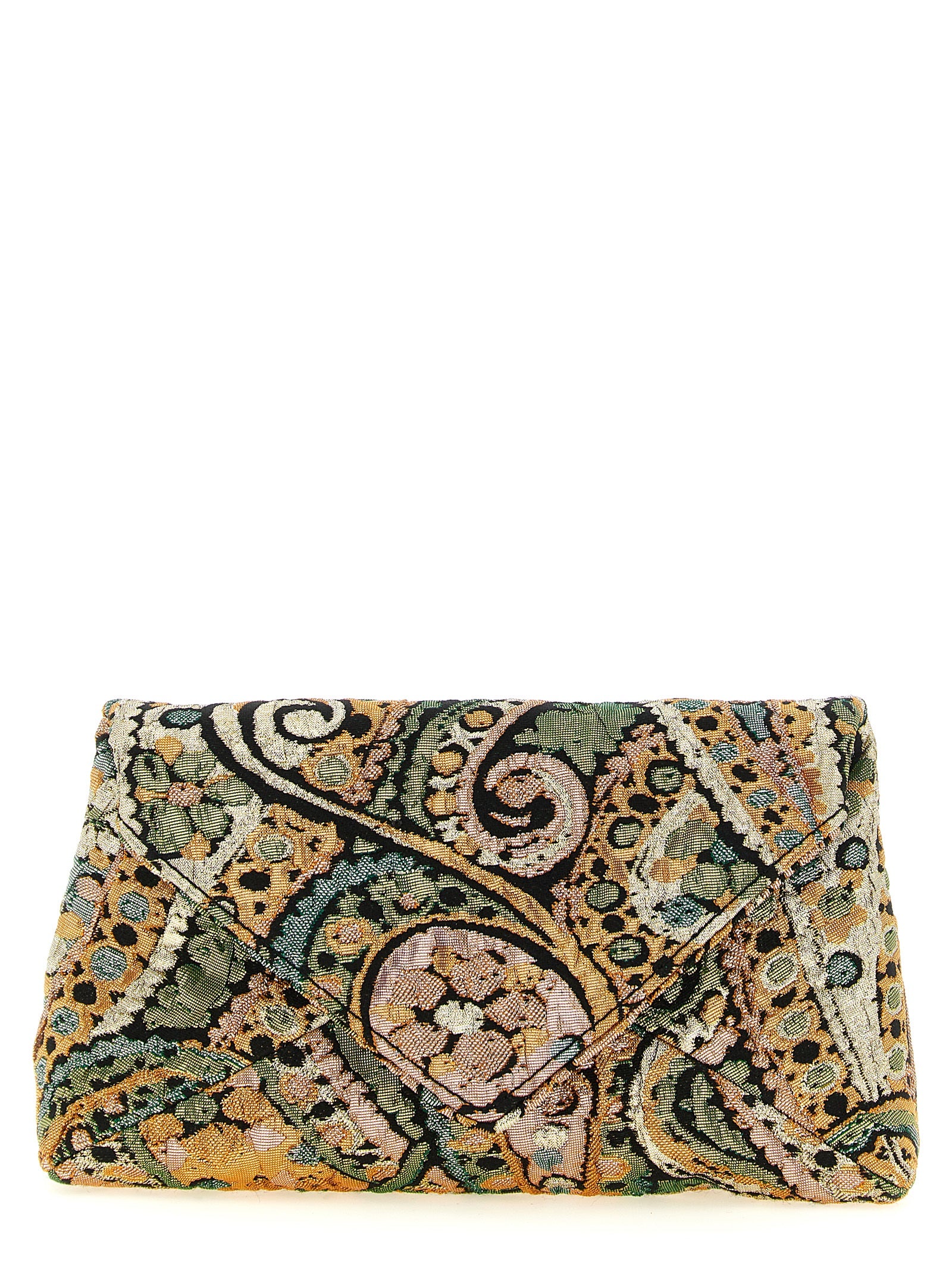 Dries Van Noten Multicolor Acetate Clutch Bag