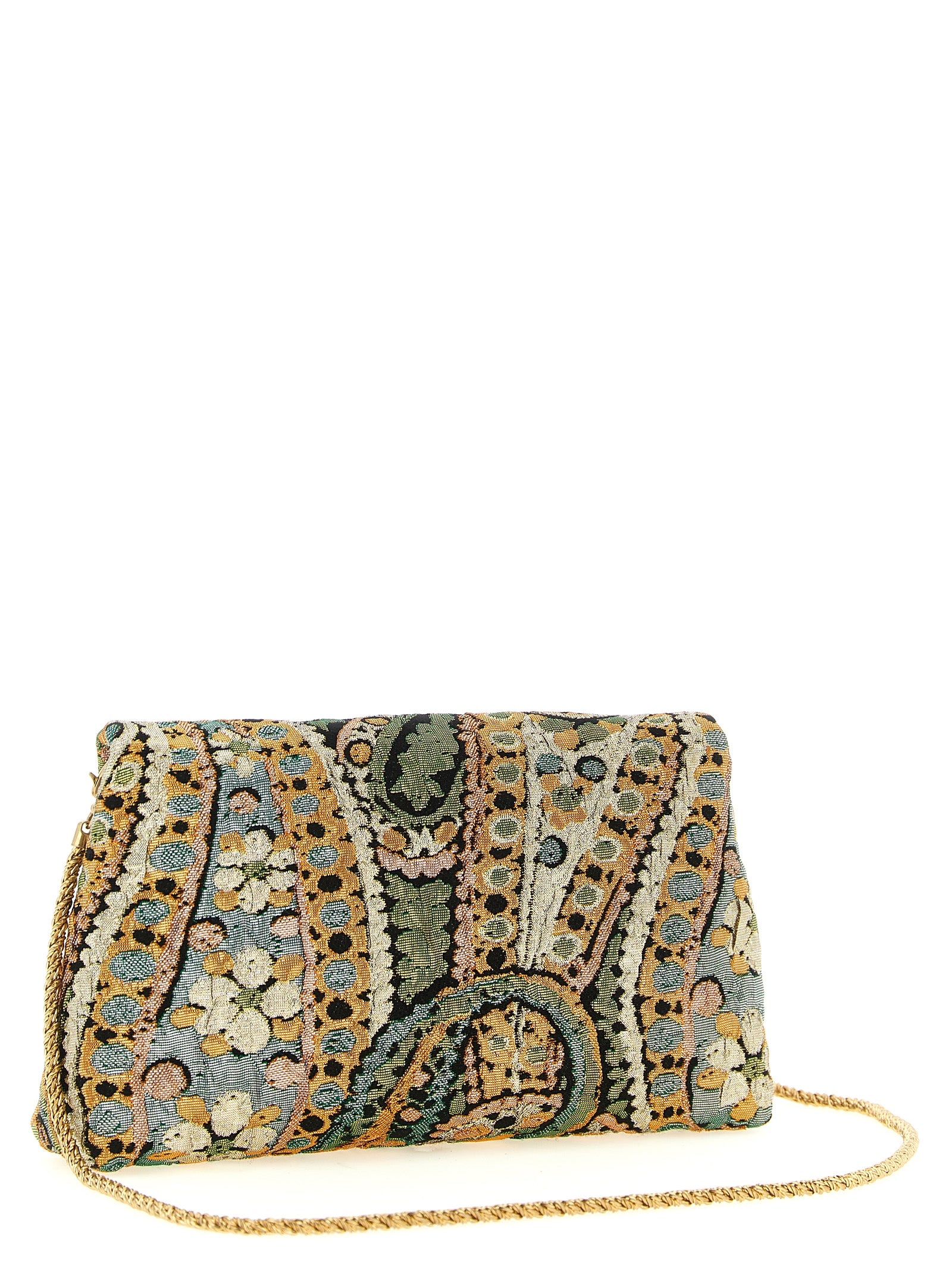Dries Van Noten Multicolor Acetate Clutch Bag