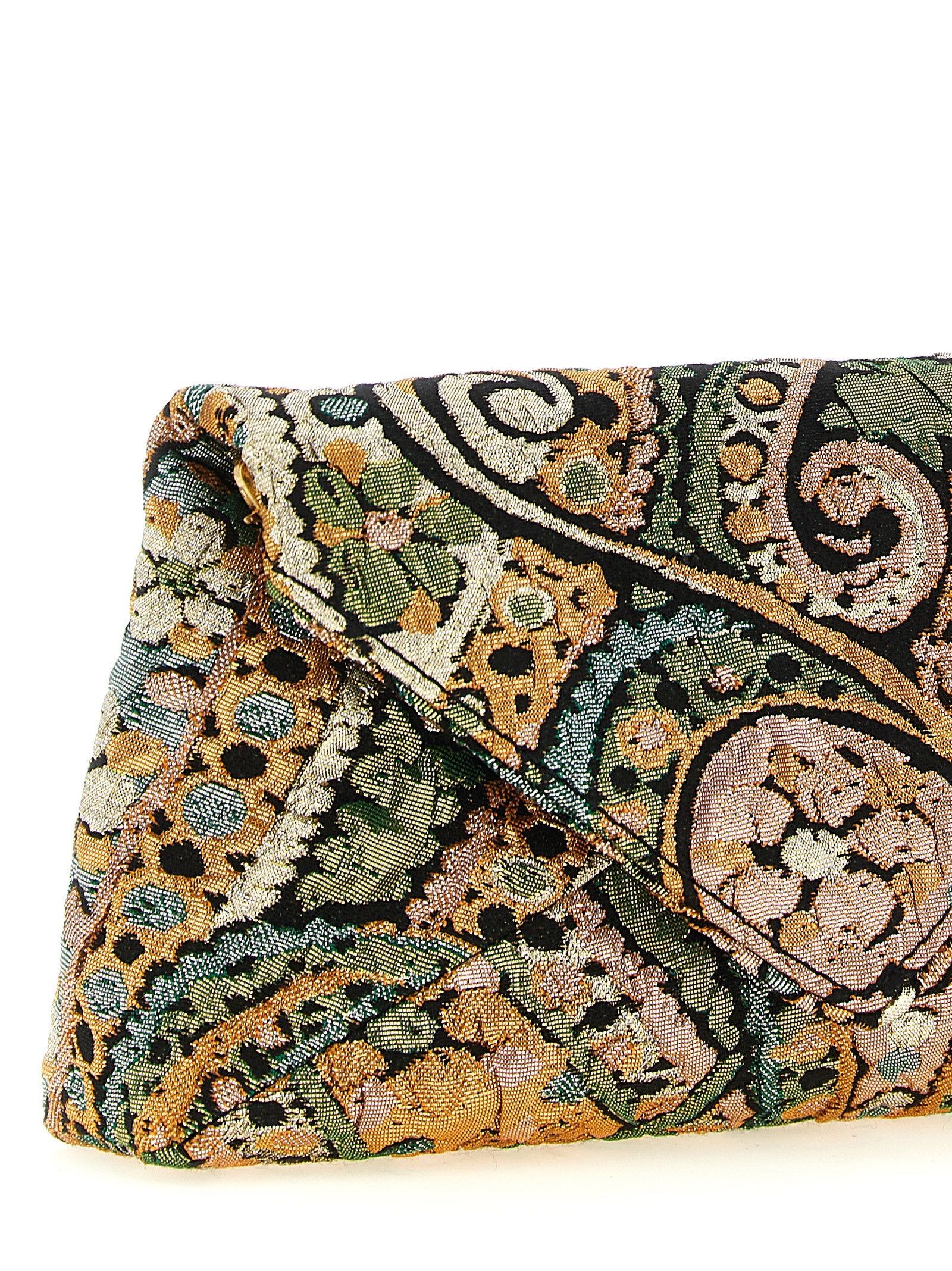 Dries Van Noten Multicolor Acetate Clutch Bag