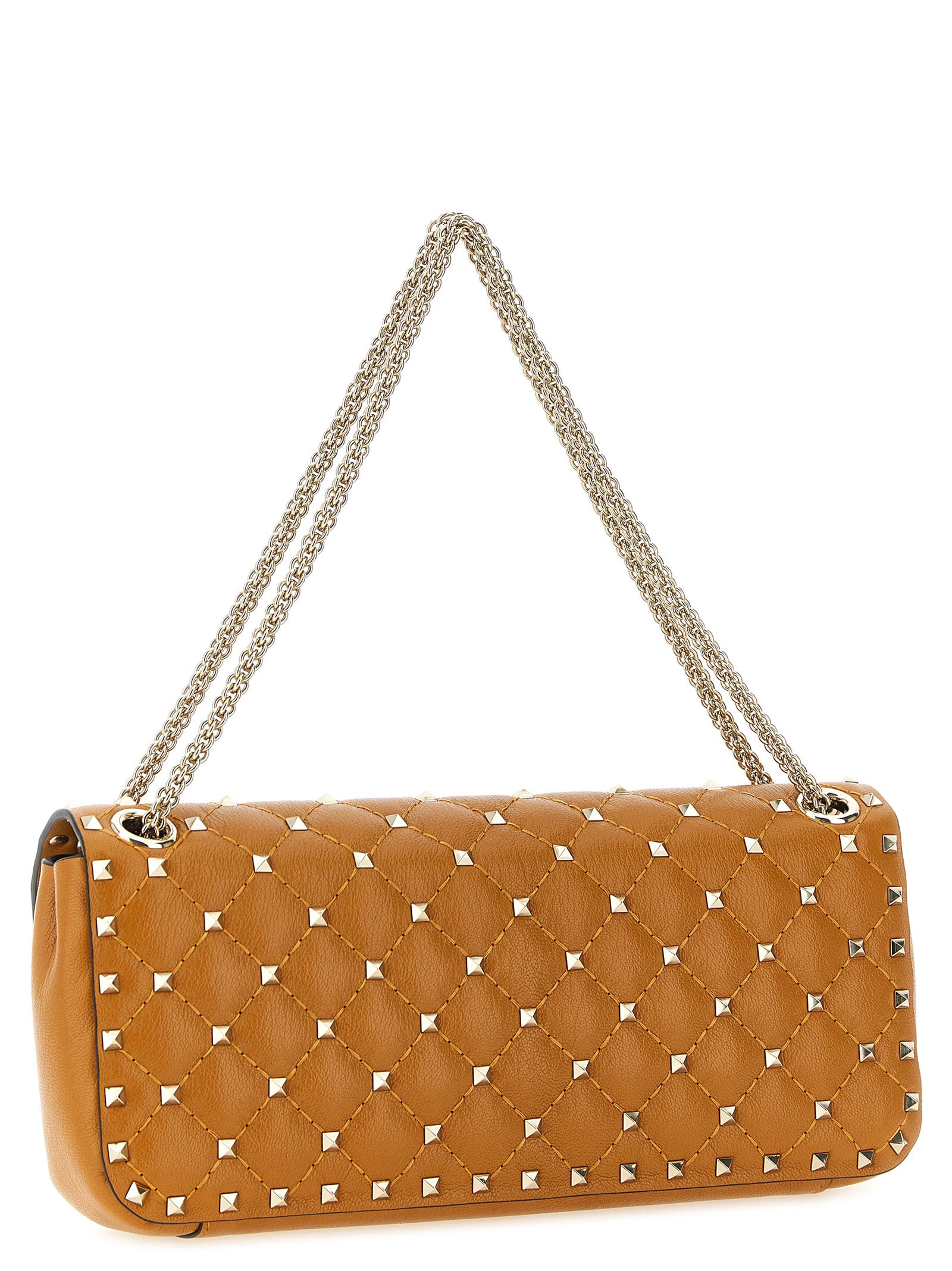 Valentino Garavani Orange Ziegenleder Umhängetasche