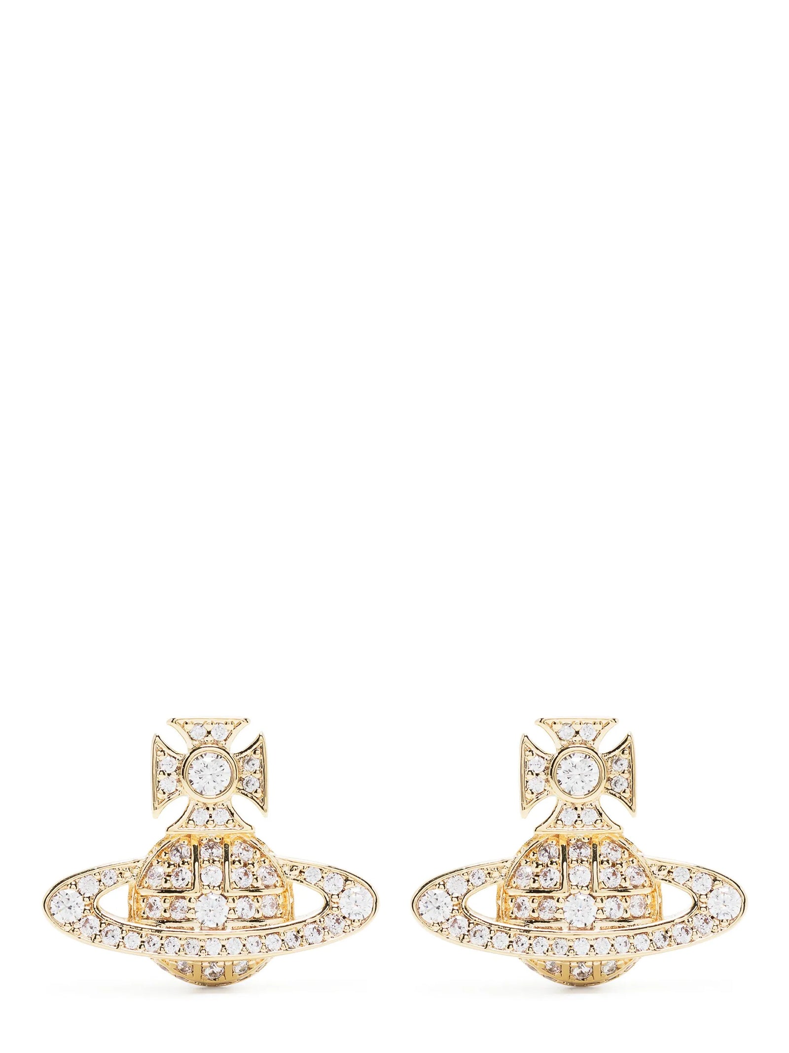 Vivienne Westwood Ohrringe aus Goldmessing
