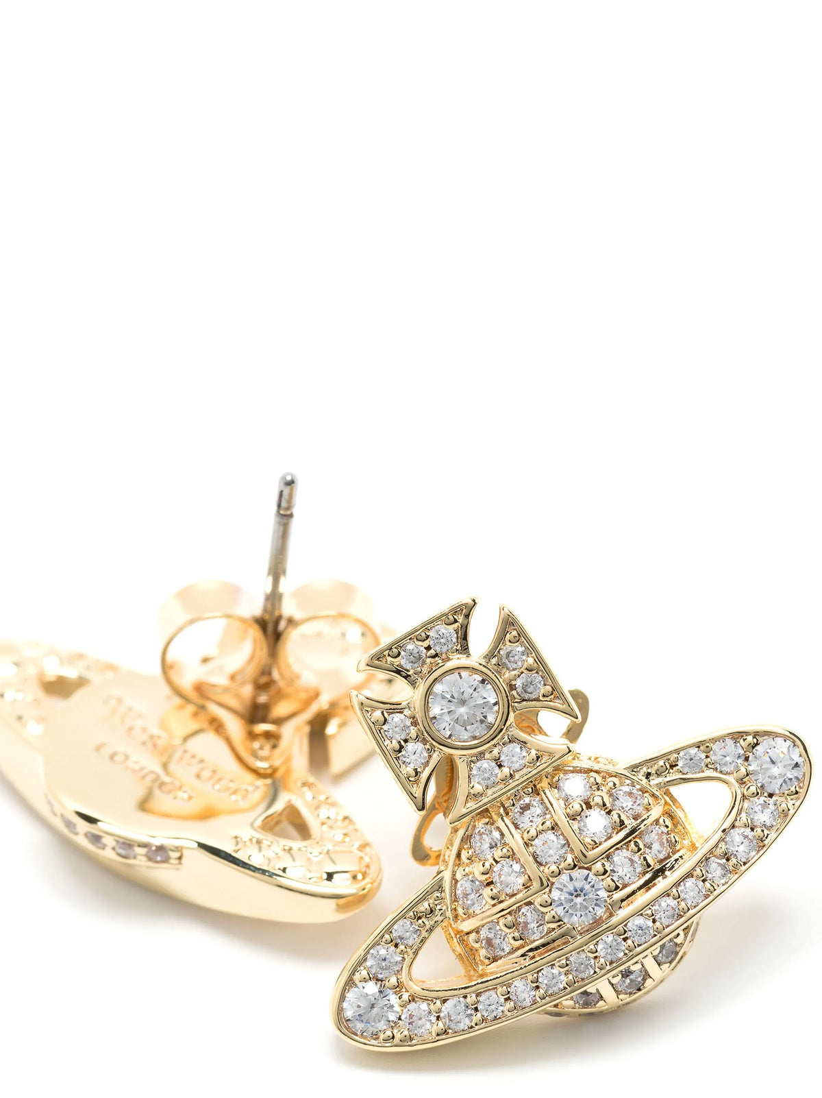 Vivienne Westwood Ohrringe aus Goldmessing