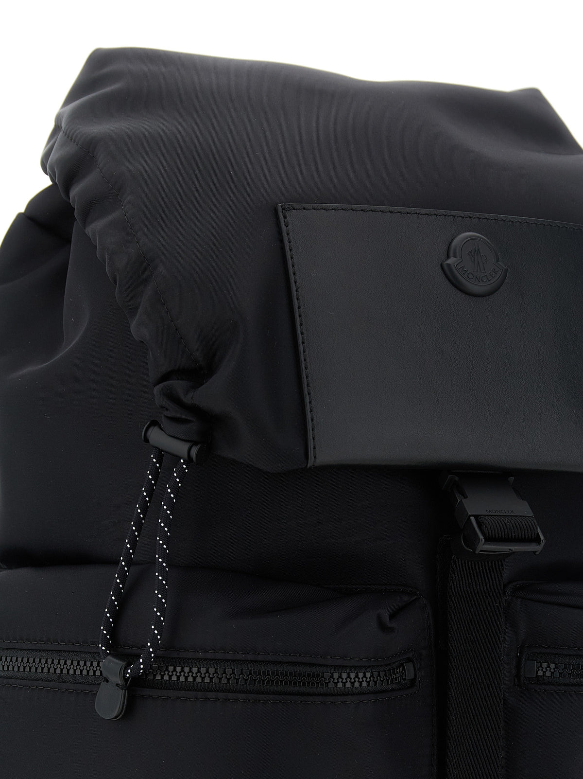 Moncler Schwarzer Polyamid-Rucksack