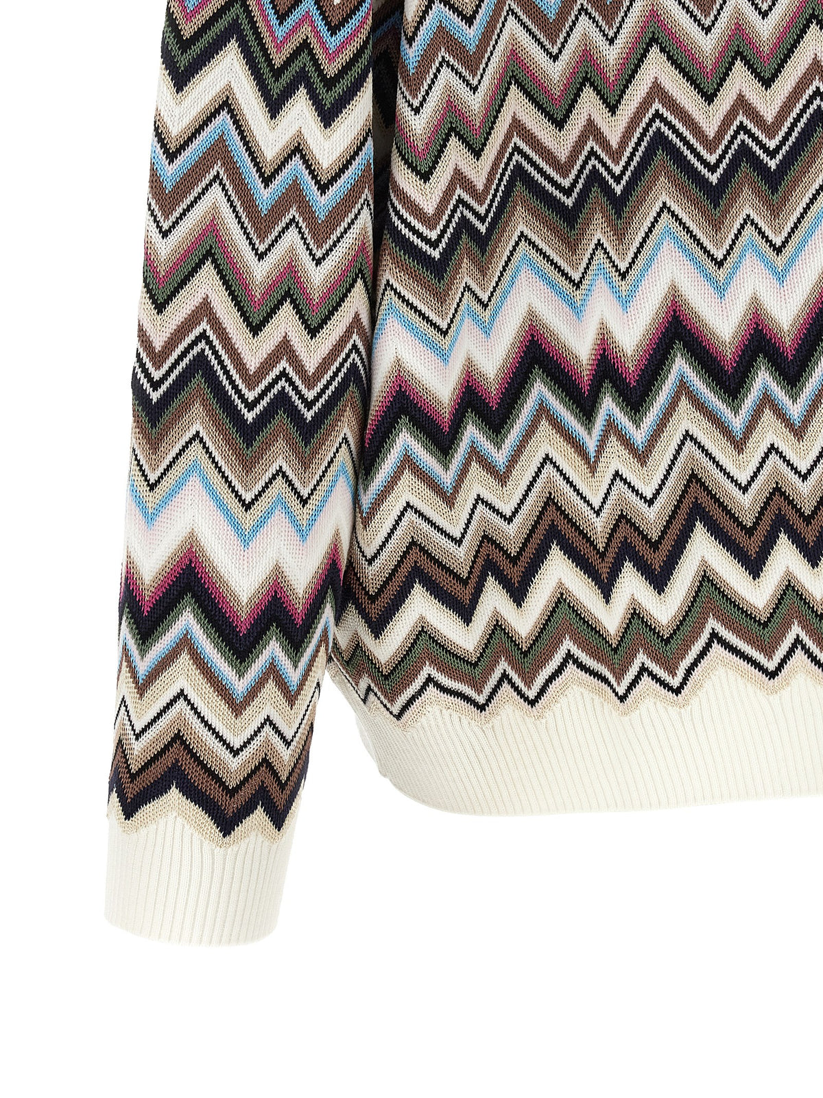 Missoni Mehrfarbiges Poloshirt aus Viskose