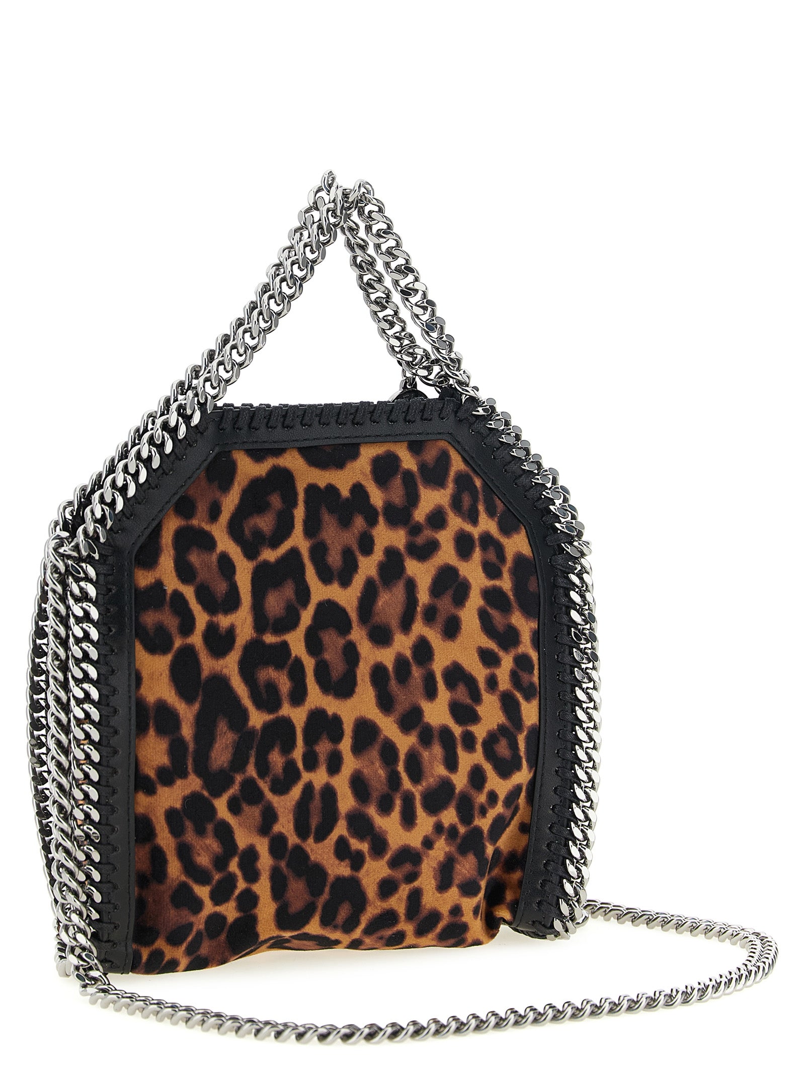 Stella McCartney Braune Handtasche aus Polyester