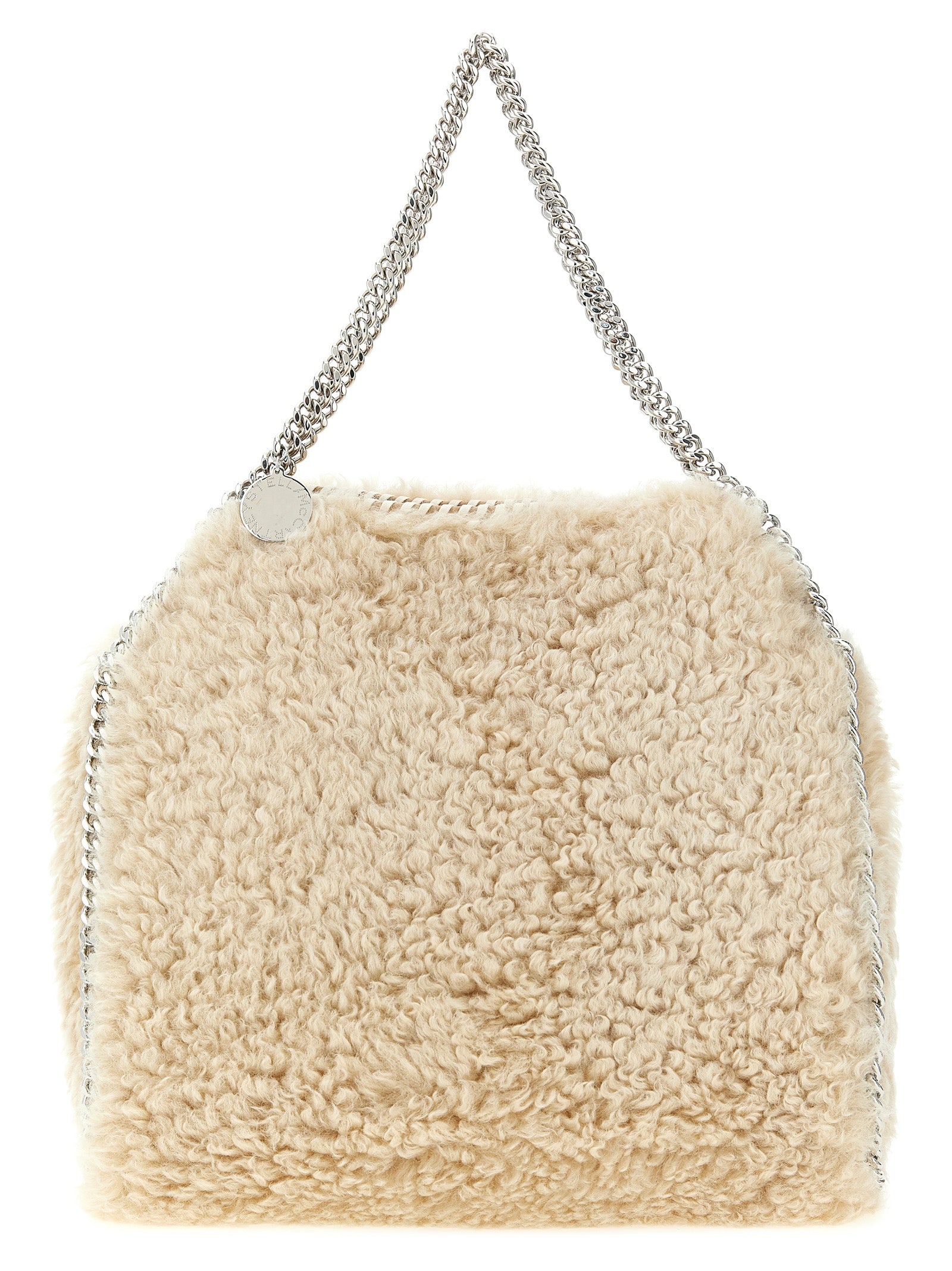 Stella McCartney Beige Polyester Shoulder Bag