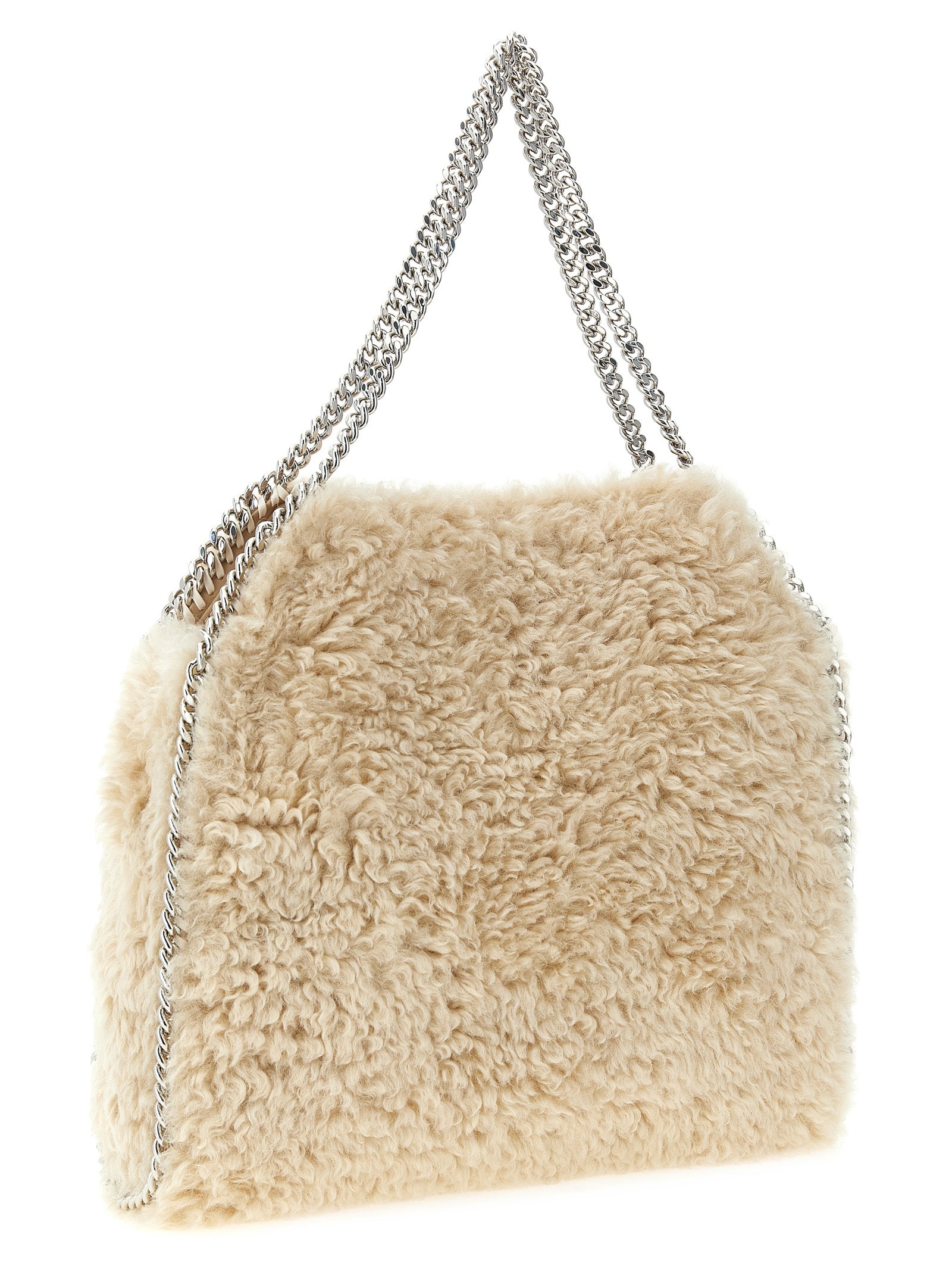 Stella McCartney Beige Polyester Shoulder Bag