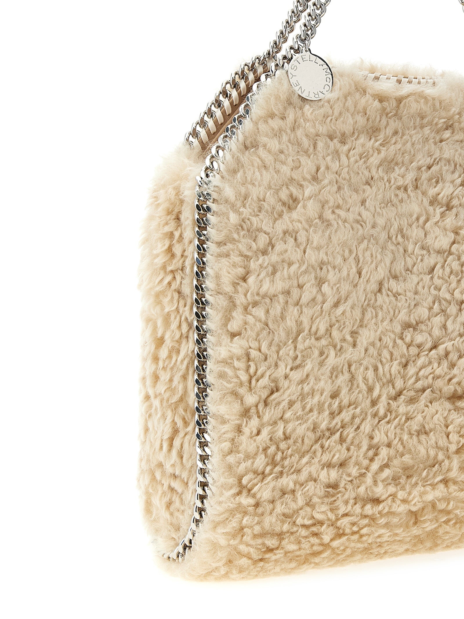 Stella McCartney Beige Polyester Shoulder Bag