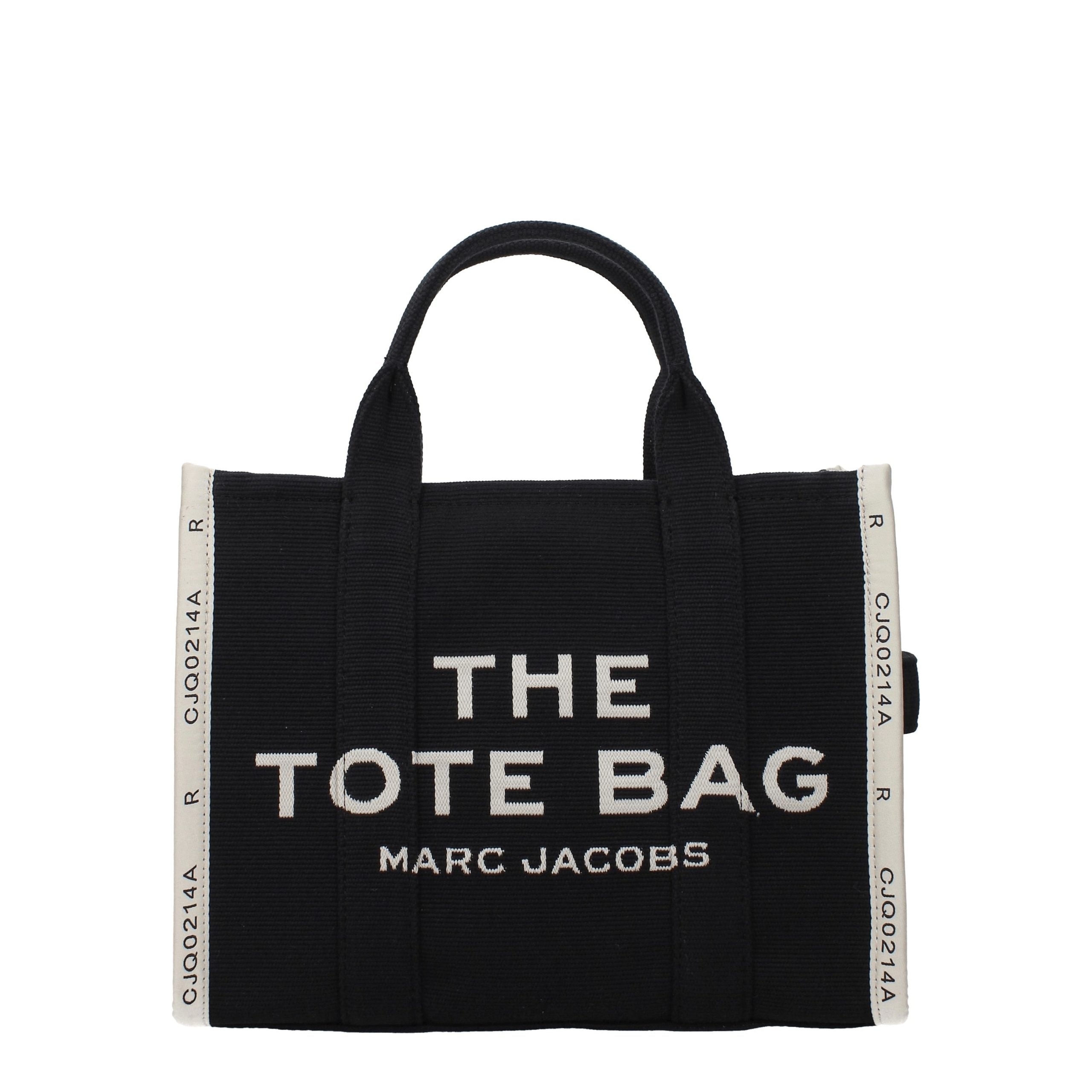 Marc Jacobs Schwarze Stoffhandtasche