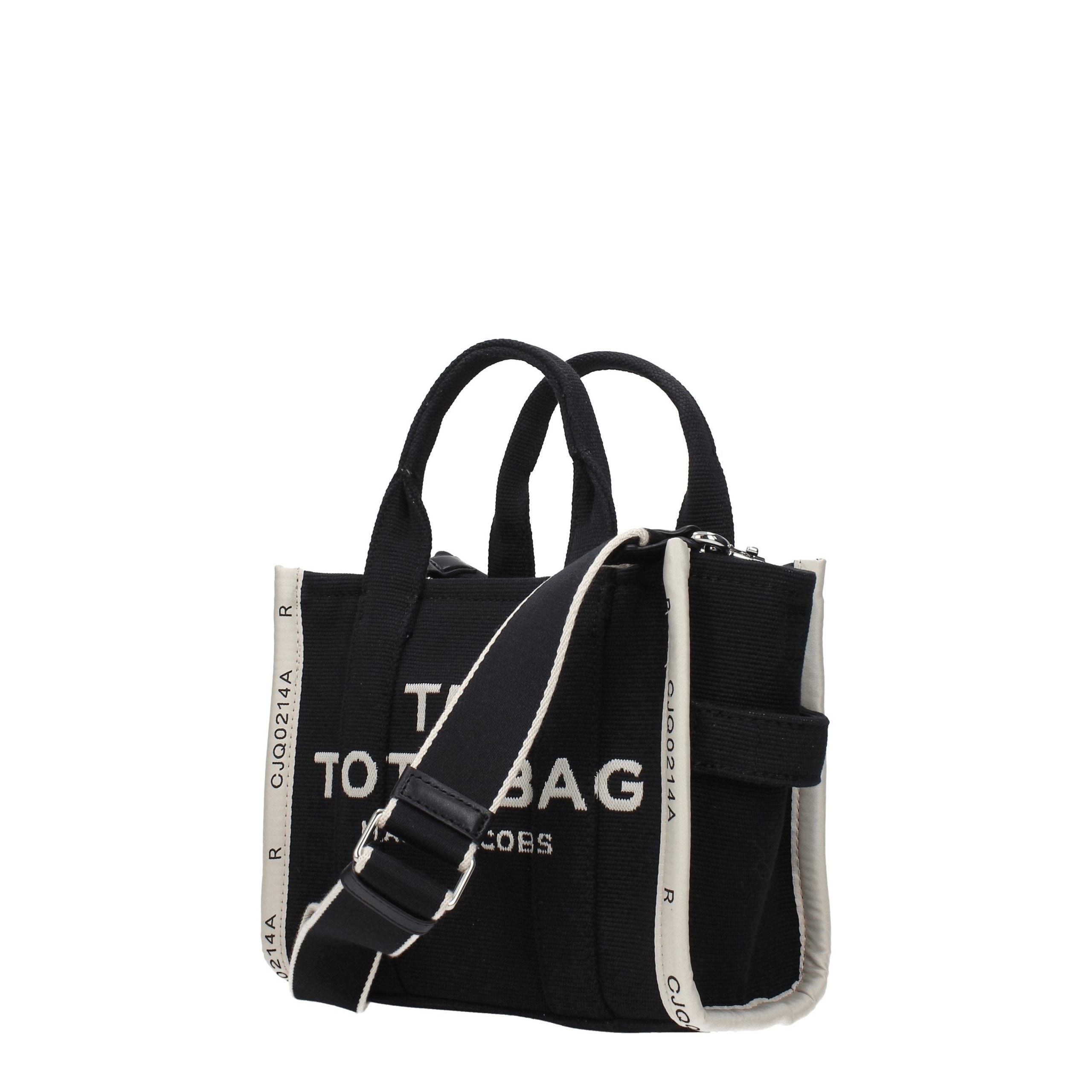 Marc Jacobs Schwarze Stoffhandtasche