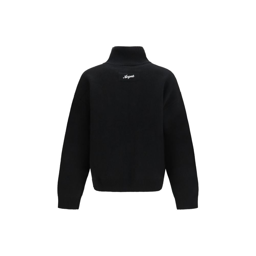 Axel Arigato Pullover aus Wolle Oves Aries in Schwarz