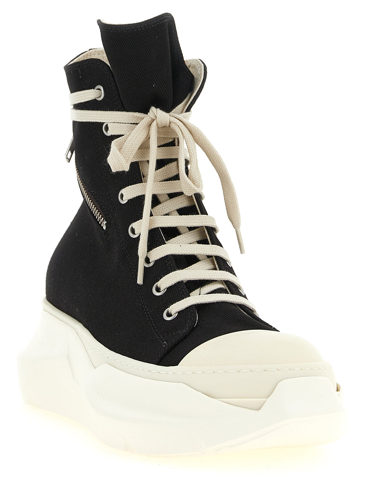 DRKSHDW Schwarze Low-Top-Sneaker aus Baumwolle