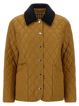 Burberry Beige Polyester Shell Jacke