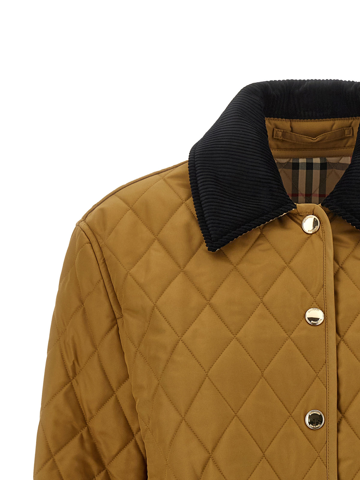 Burberry Beige Polyester Shell Jacke