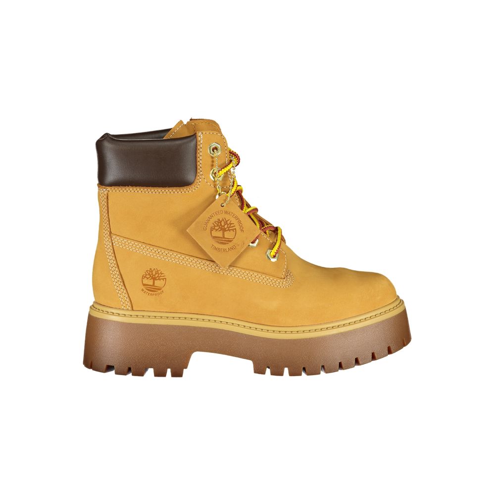 Timberland Brauner Leder Damenstiefel