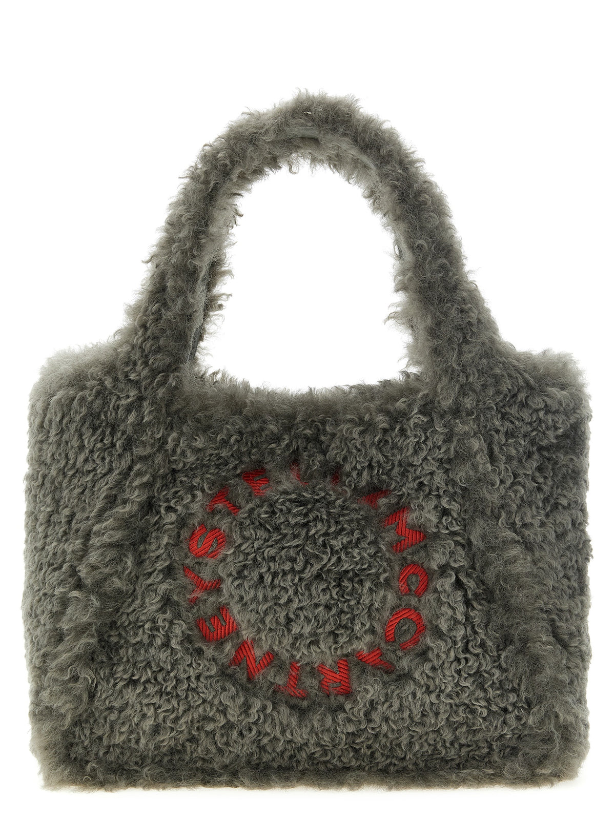Stella McCartney Graue Tote Bag aus Polyester