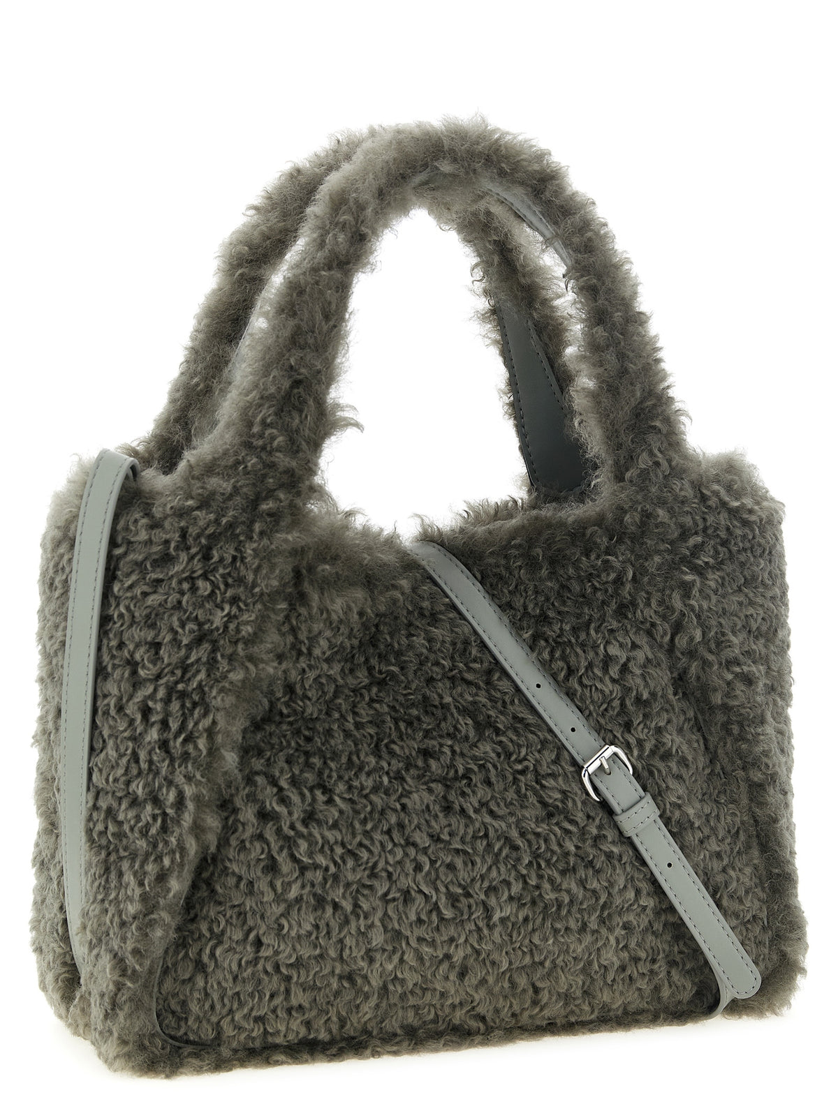Stella McCartney Graue Tote Bag aus Polyester