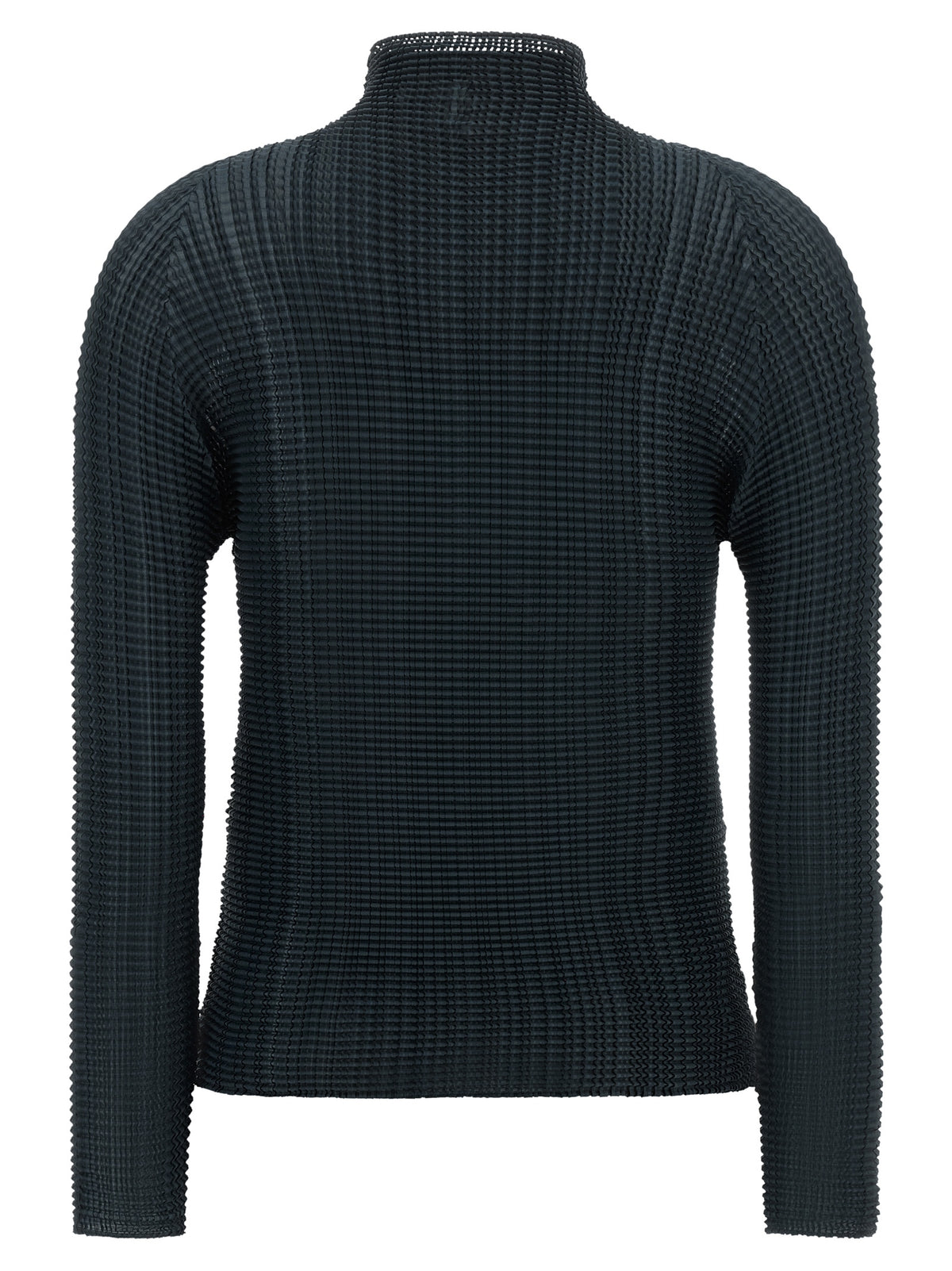 Issey Miyake Blauer Cardigan aus Polyester
