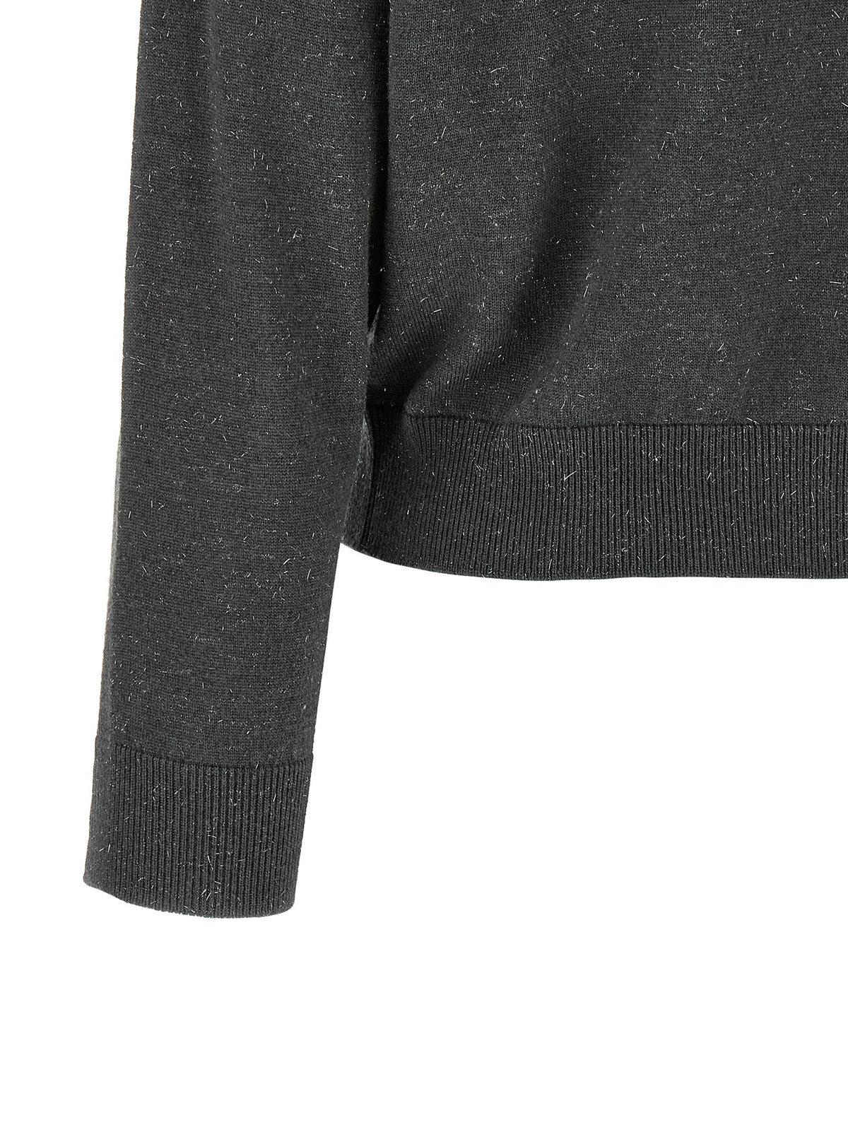 Peserico Grauer Cardigan aus reiner Schurwolle