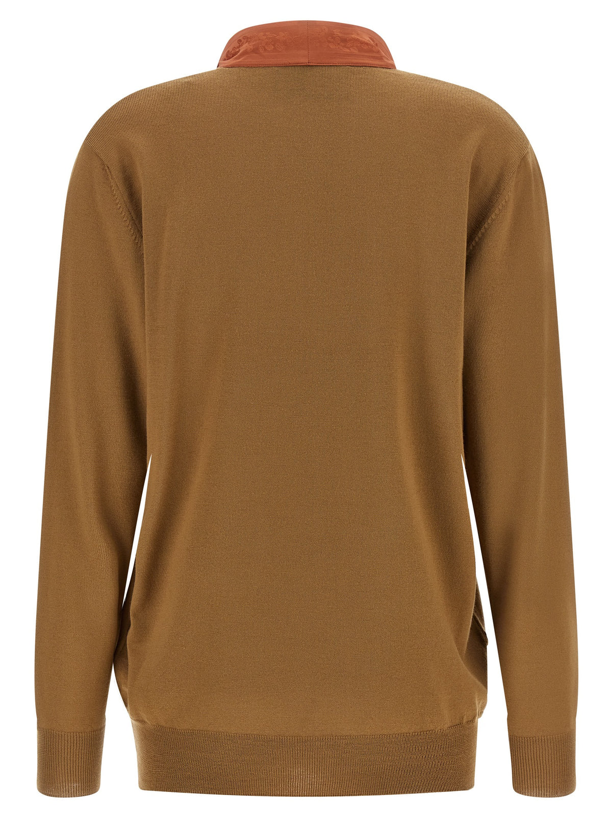 Valentino Garavani Brauner Kaschmir-Strickjacke
