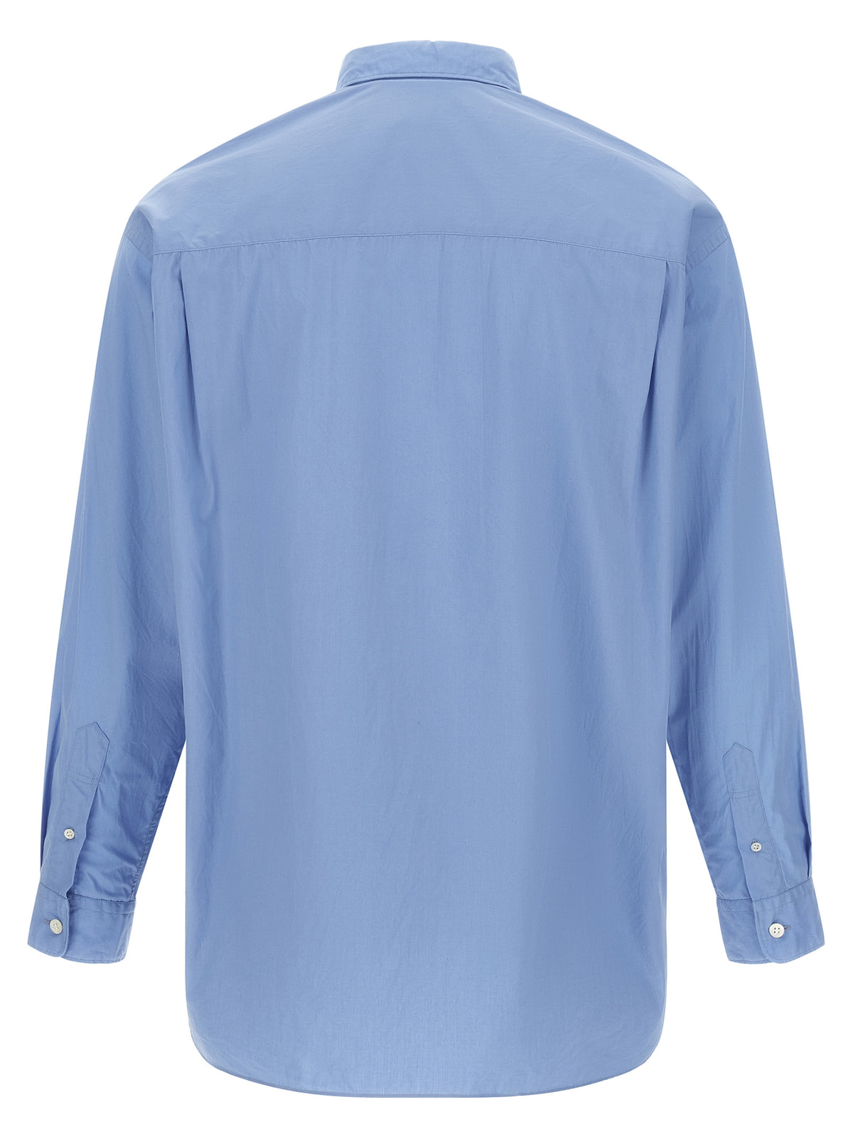 Comme Des Garçons Blaue Baumwollbluse