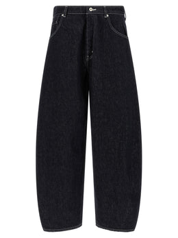 Comme Des Garçons Blaue Baumwolljeans Denim