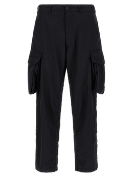 Comme Des Garçons Blaue Cargohose aus Polyester