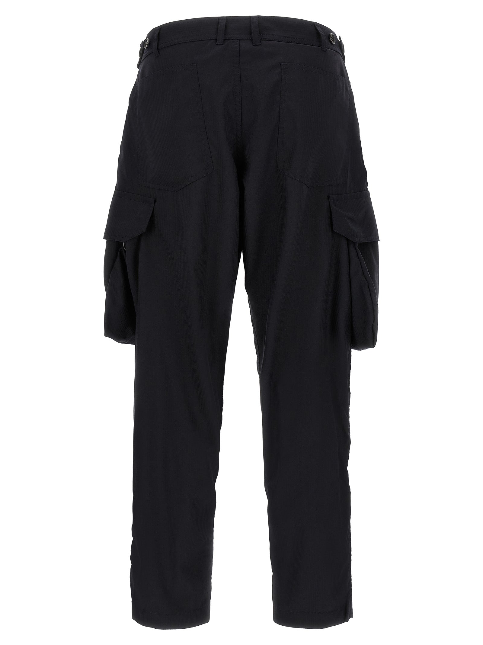 Comme Des Garçons Blaue Cargohose aus Polyester