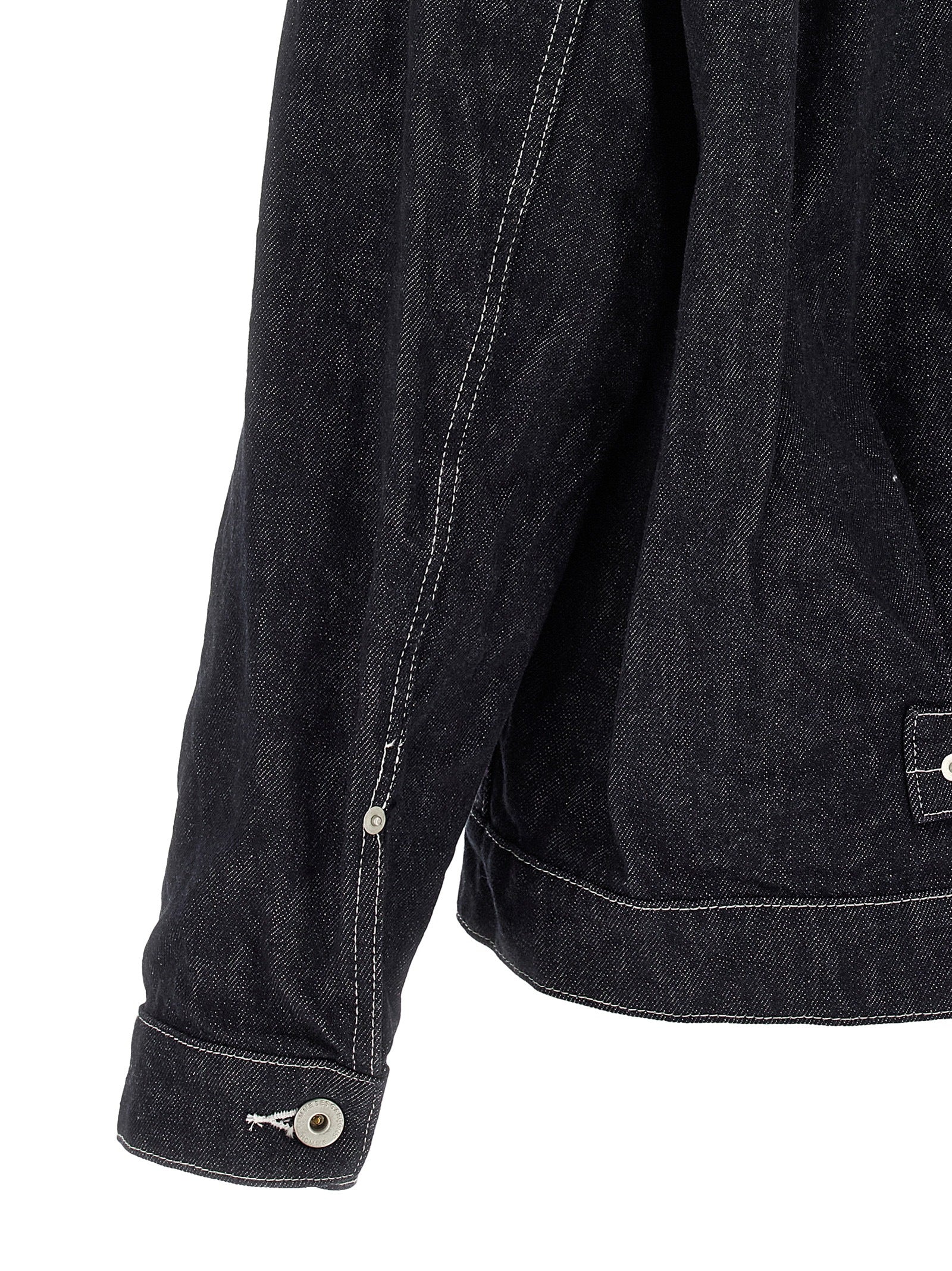 Comme Des Garçons Blaue Jeansjacke aus Baumwolle