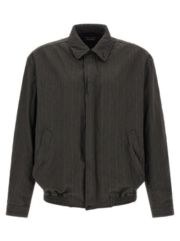 Comme Des Garçons Brauner Polyester-Bomber