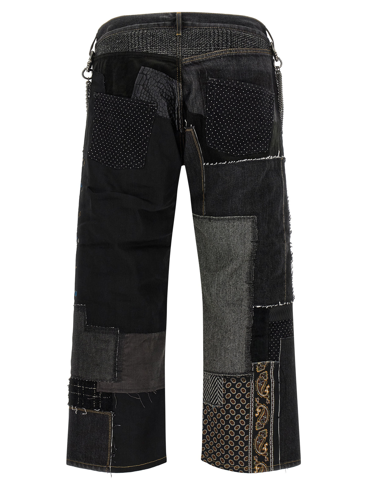 Junya Watanabe Blaue Baumwolljeans Denim