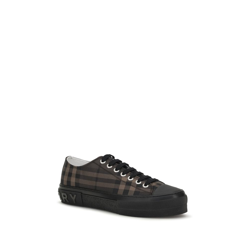 Burberry Braune Sneakers aus Polyamid