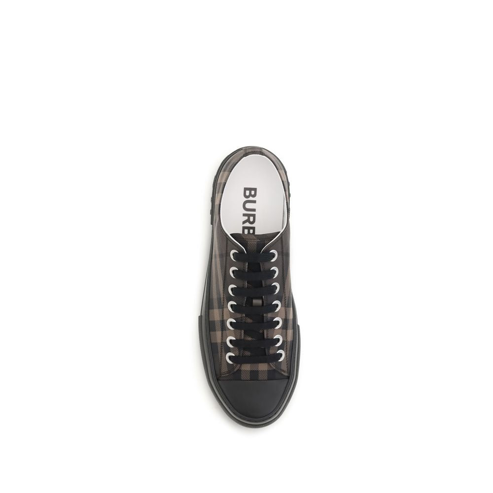 Burberry Braune Sneakers aus Polyamid