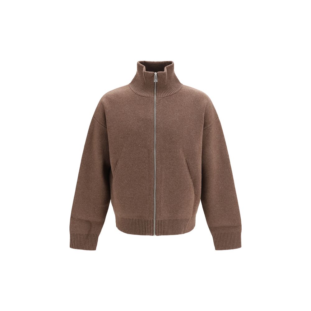 Axel Arigato Brauner Wollpullover Oves Aries