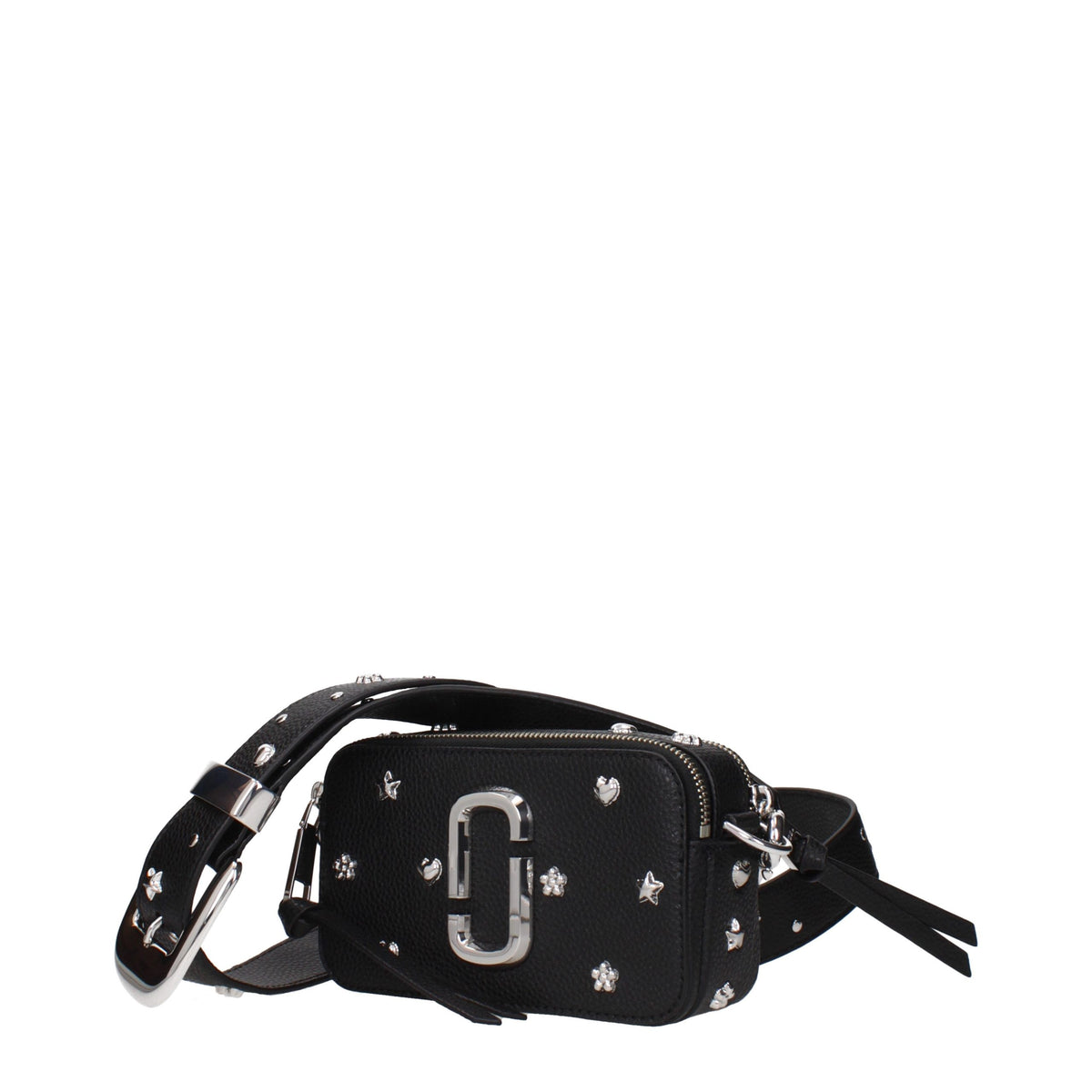 Marc Jacobs Schwarze Leder Umhängetasche