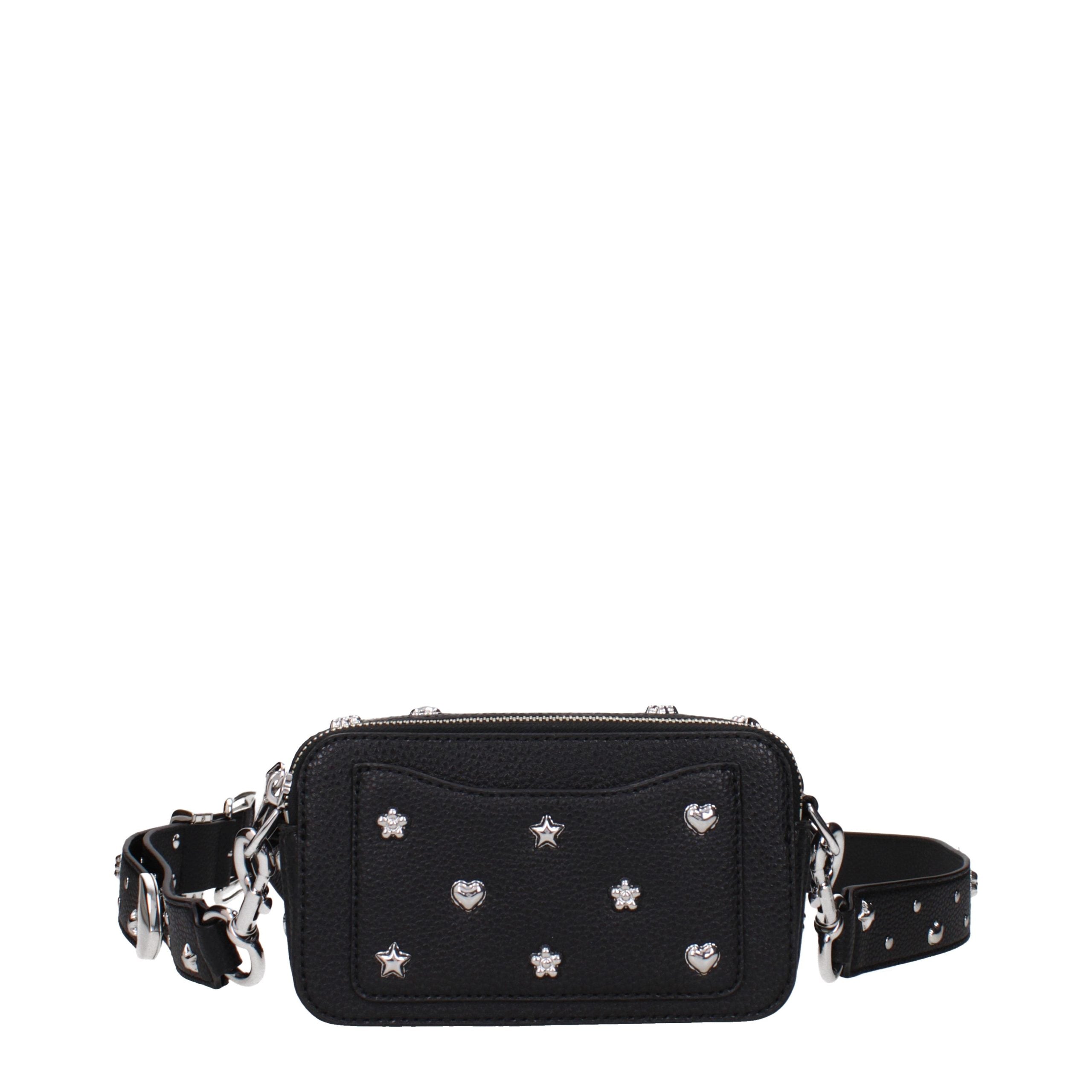 Marc Jacobs Schwarze Leder Umhängetasche