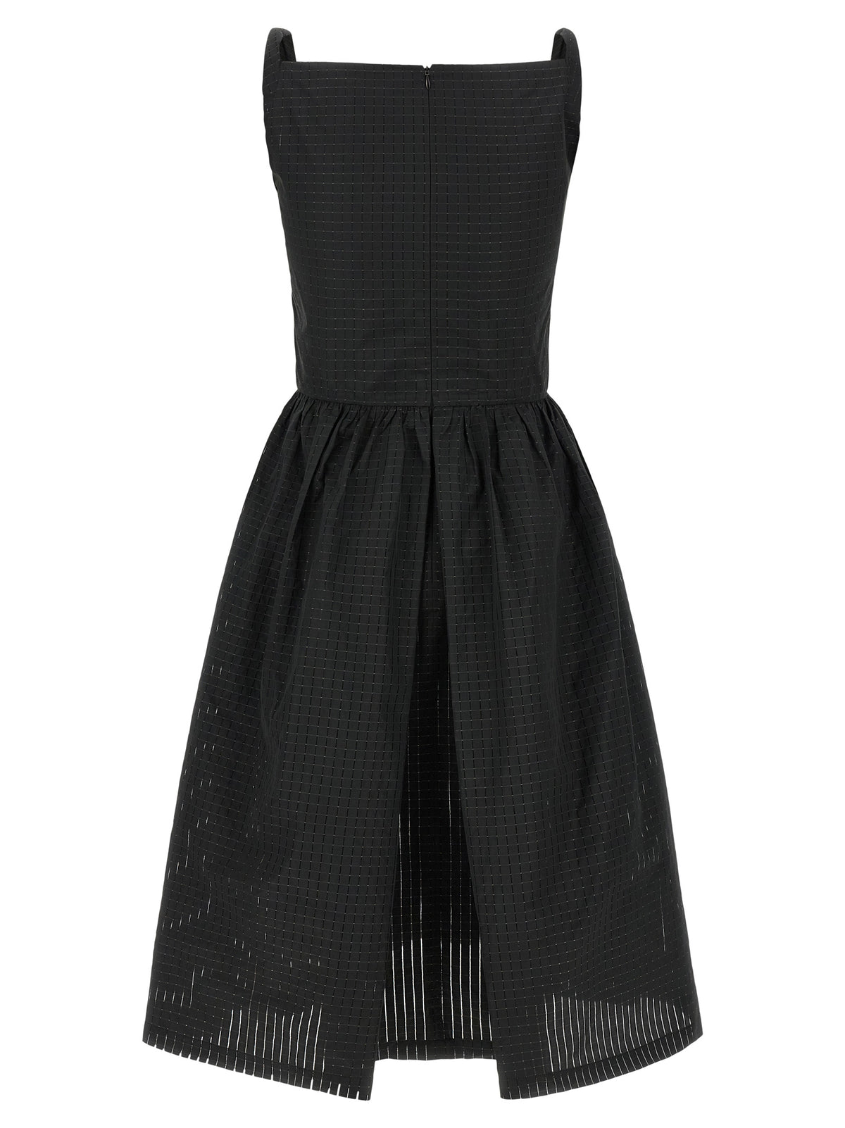 Vivienne Westwood Schwarzes Polyester-Midikleid